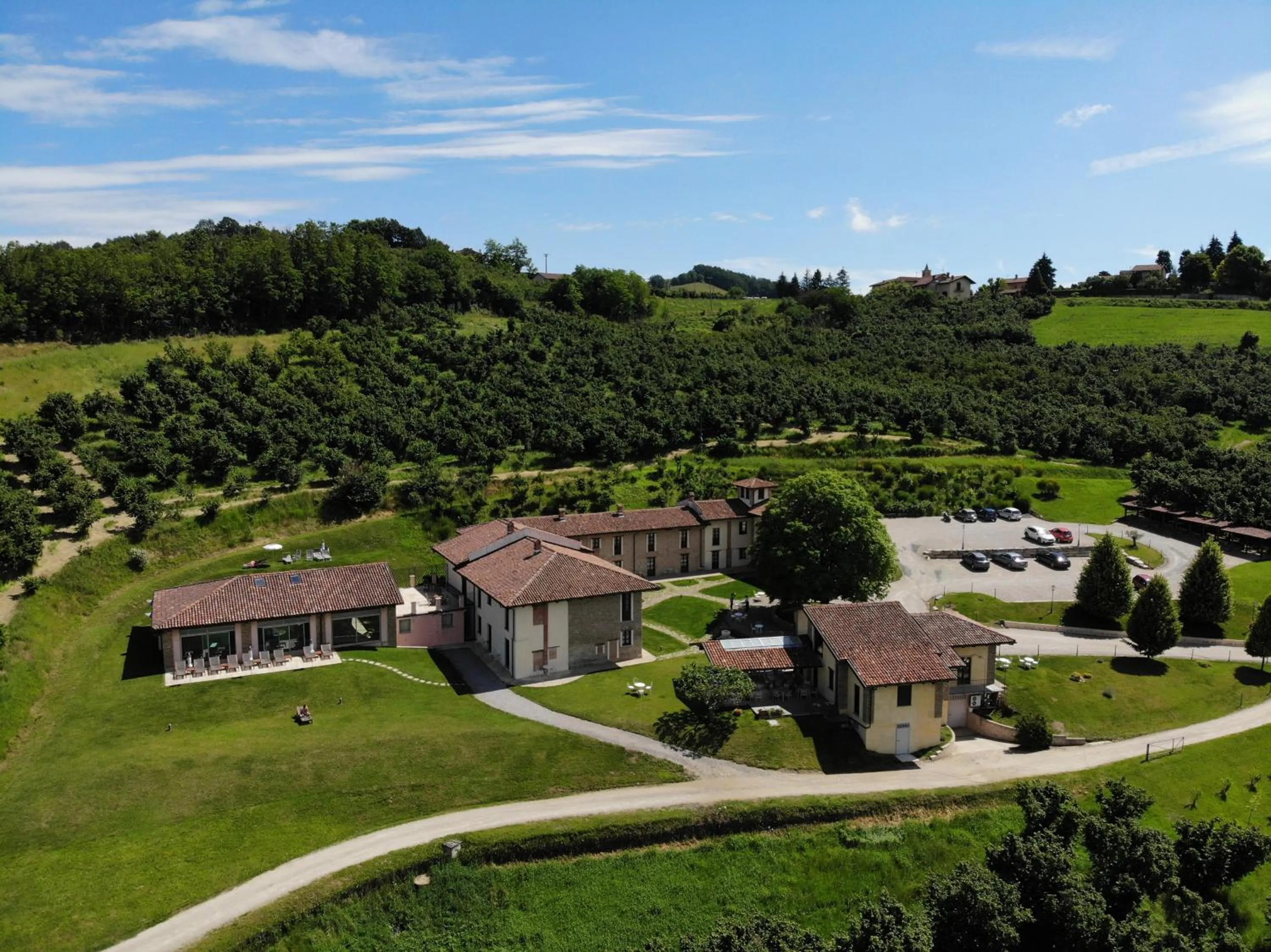 Bird's eye view in Relais Montemarino