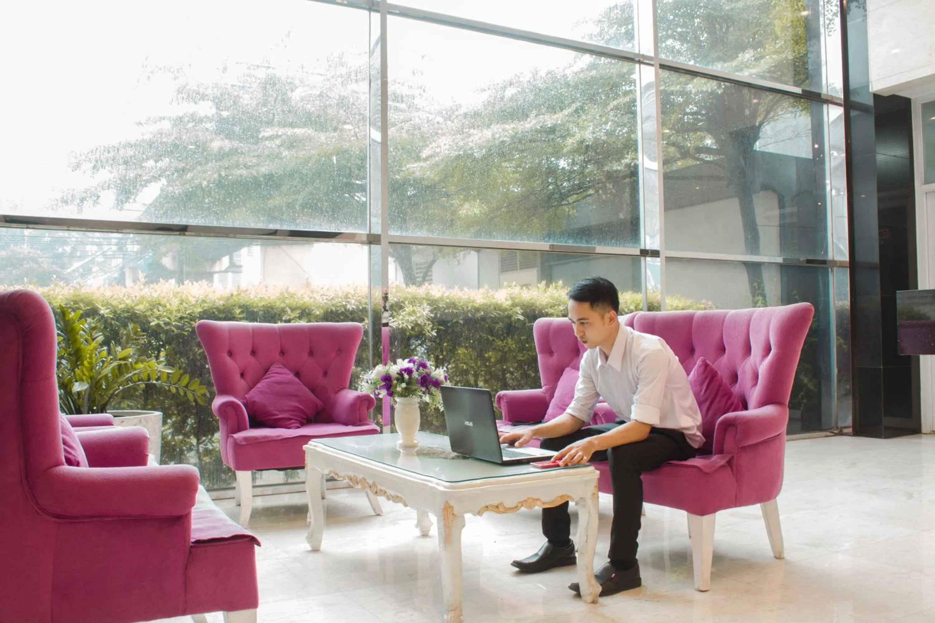 Lobby or reception in Marilyn Hotel Serpong