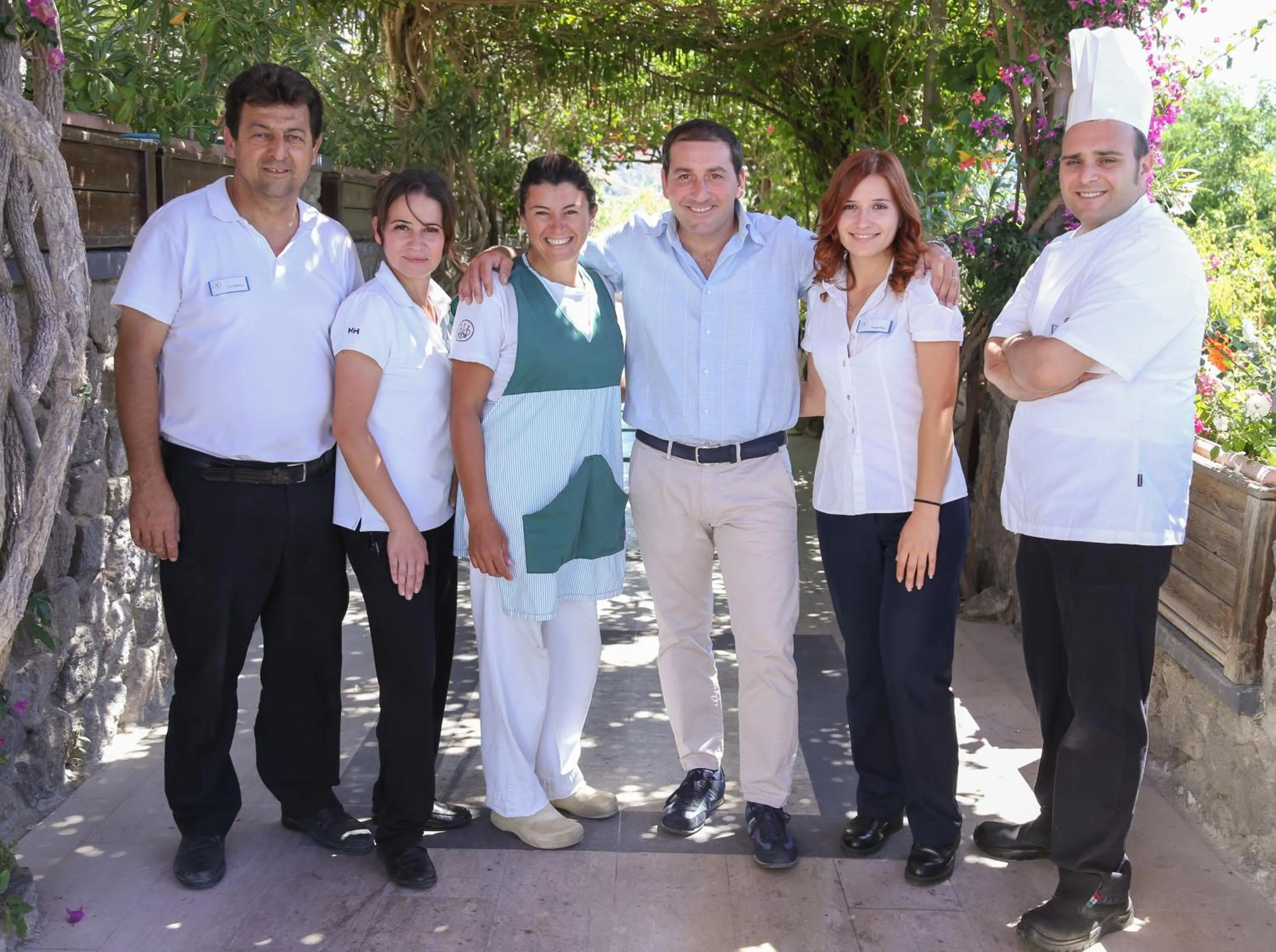 Staff in Hotel Loreley