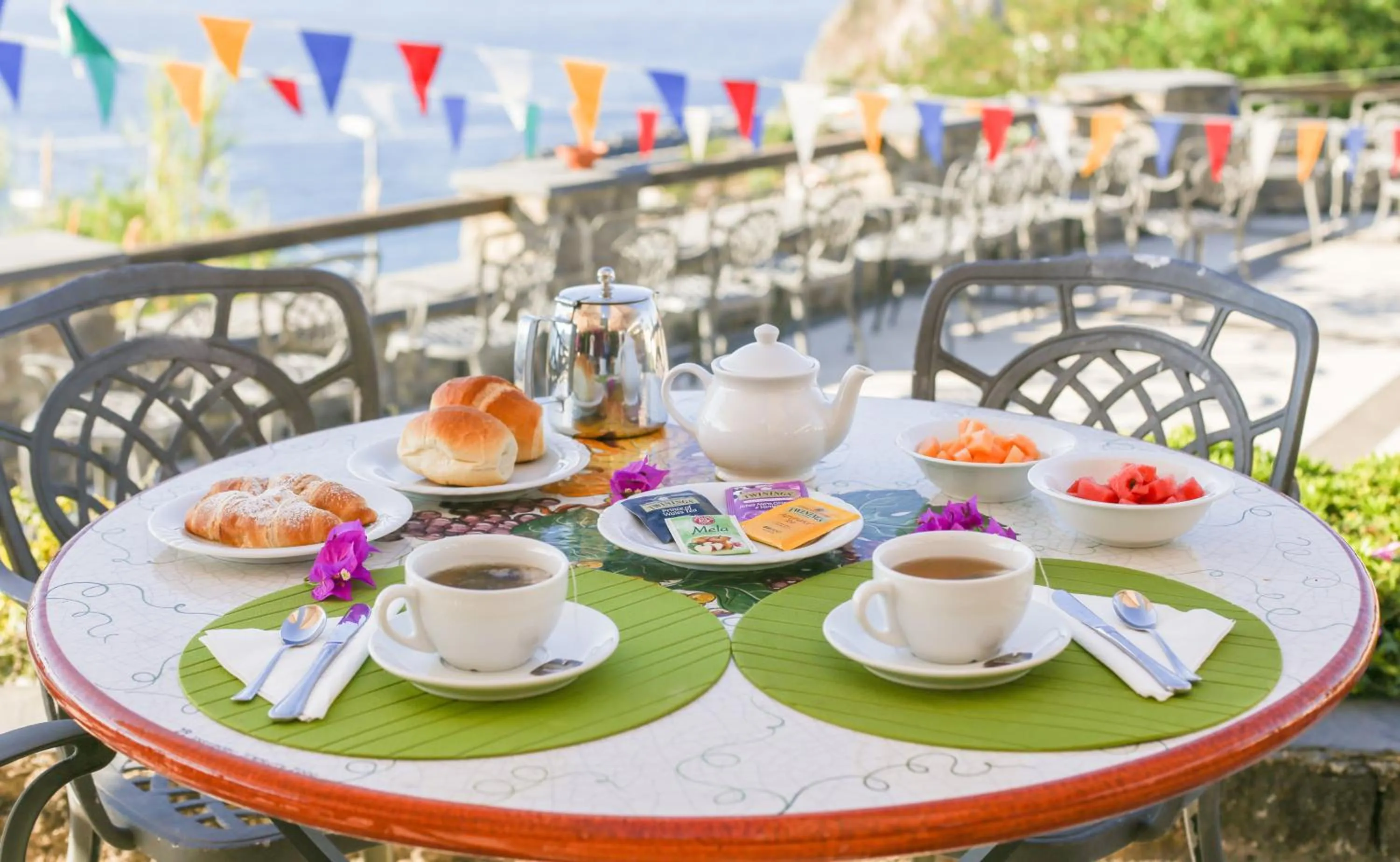 Continental breakfast in Hotel Loreley