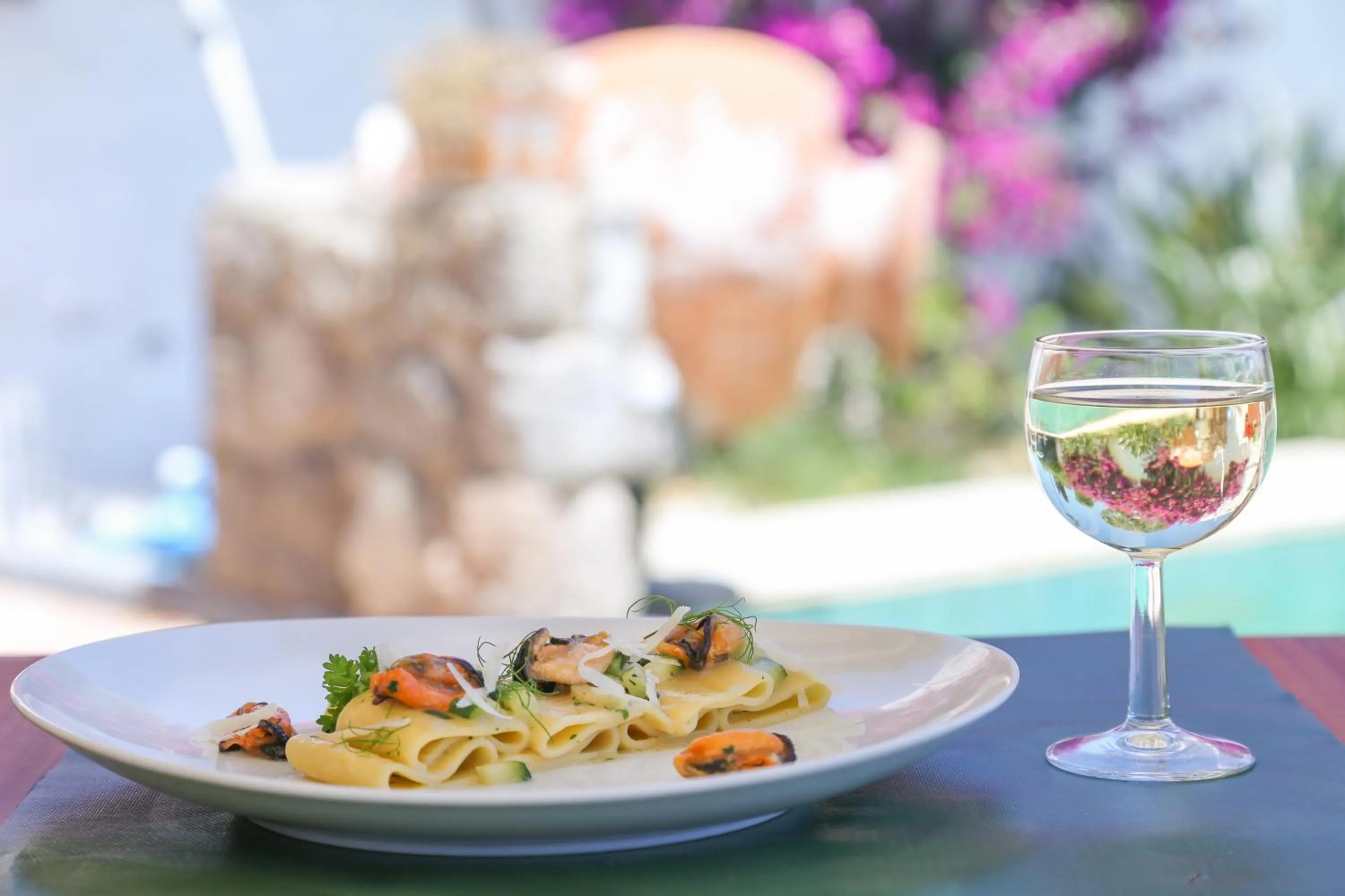 Food close-up in Hotel Loreley