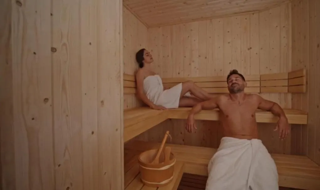 Sauna in Caleyro Boutique Apartments - "Parking incluido"