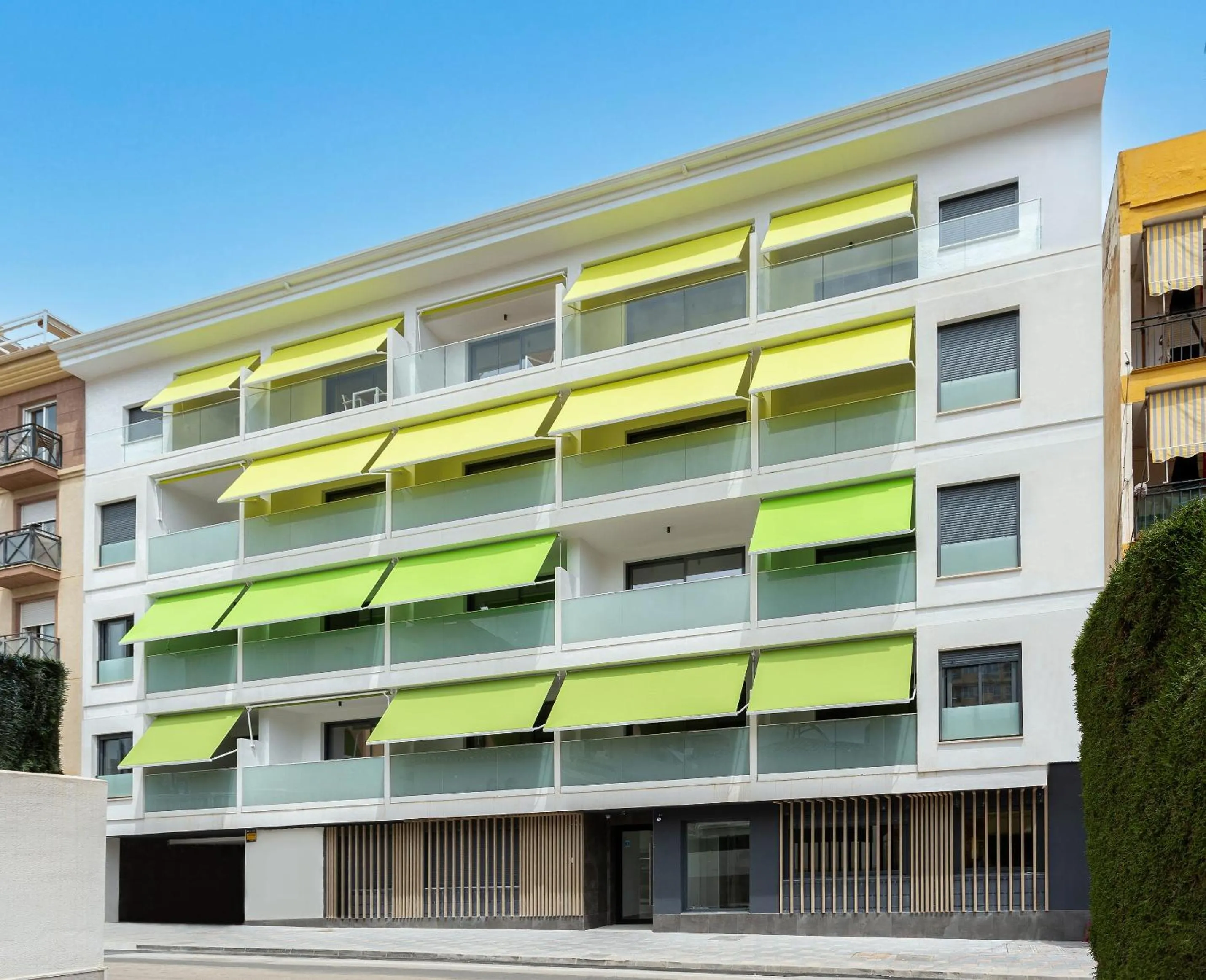 Property building in Caleyro Boutique Apartments - "Parking incluido"