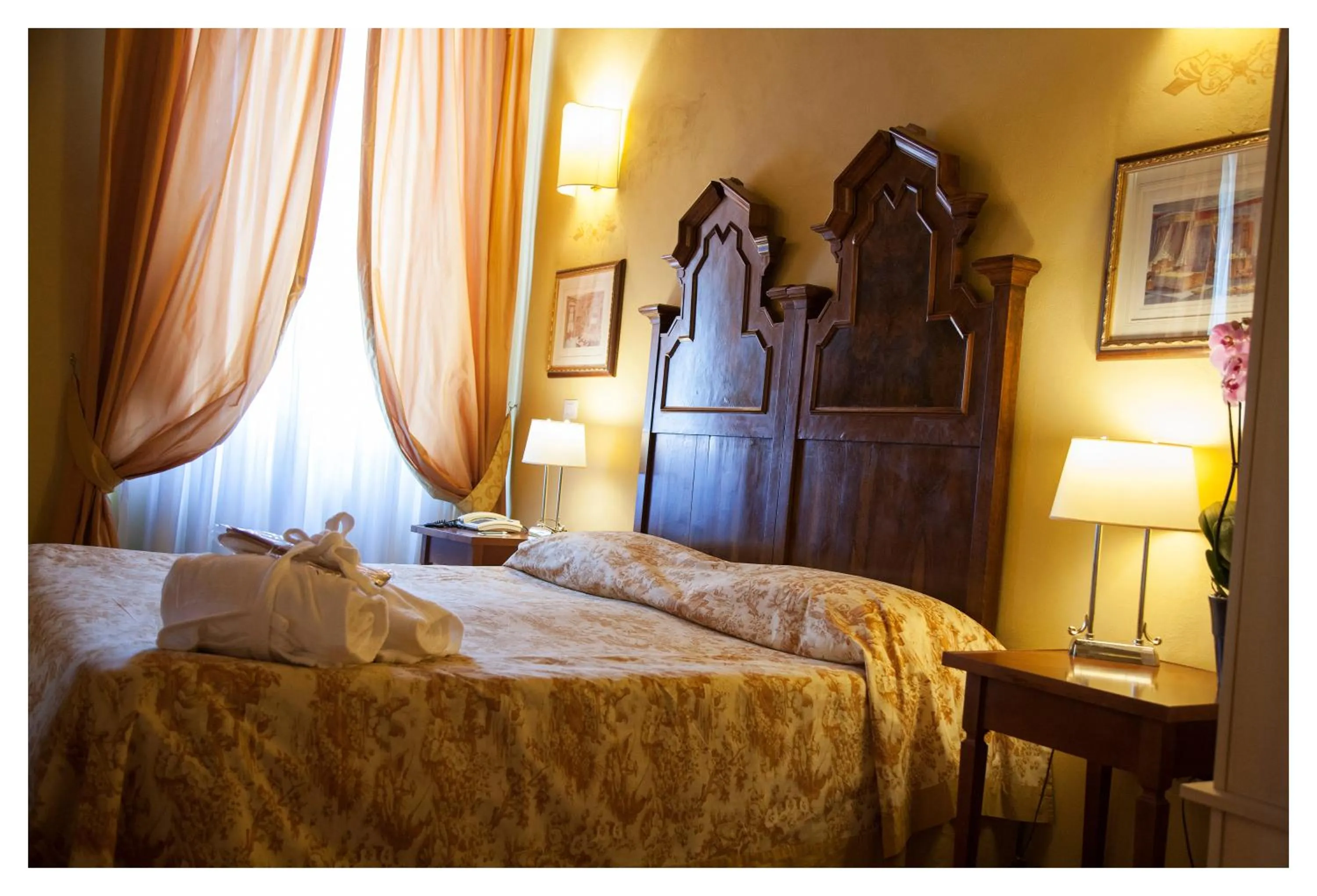 Bed in Palazzo Guiderocchi