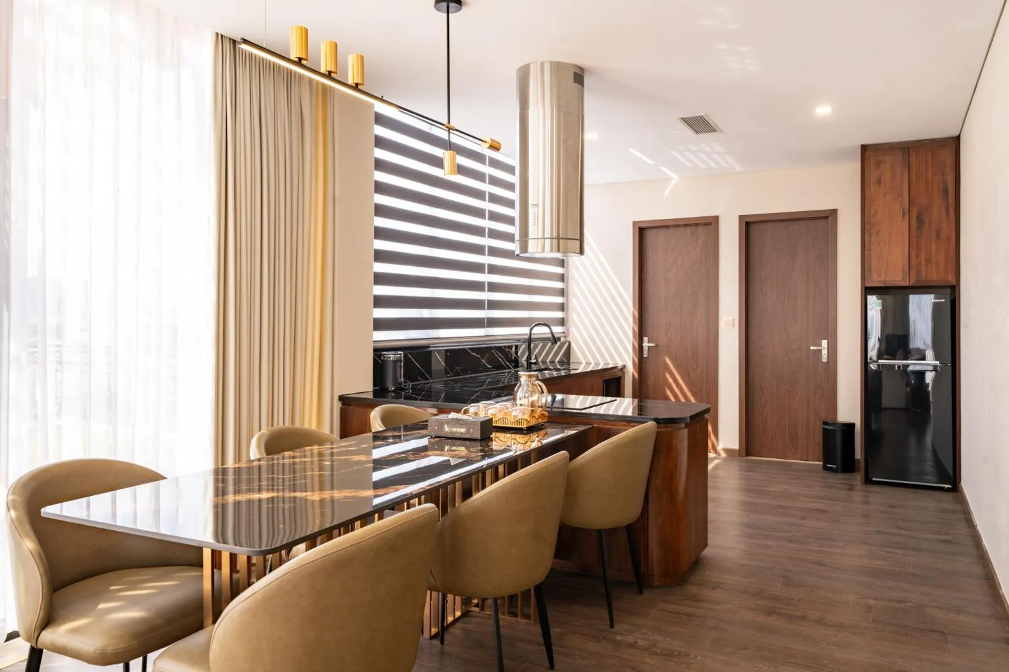 Seating area in Cami Riverside Resort Da Nang