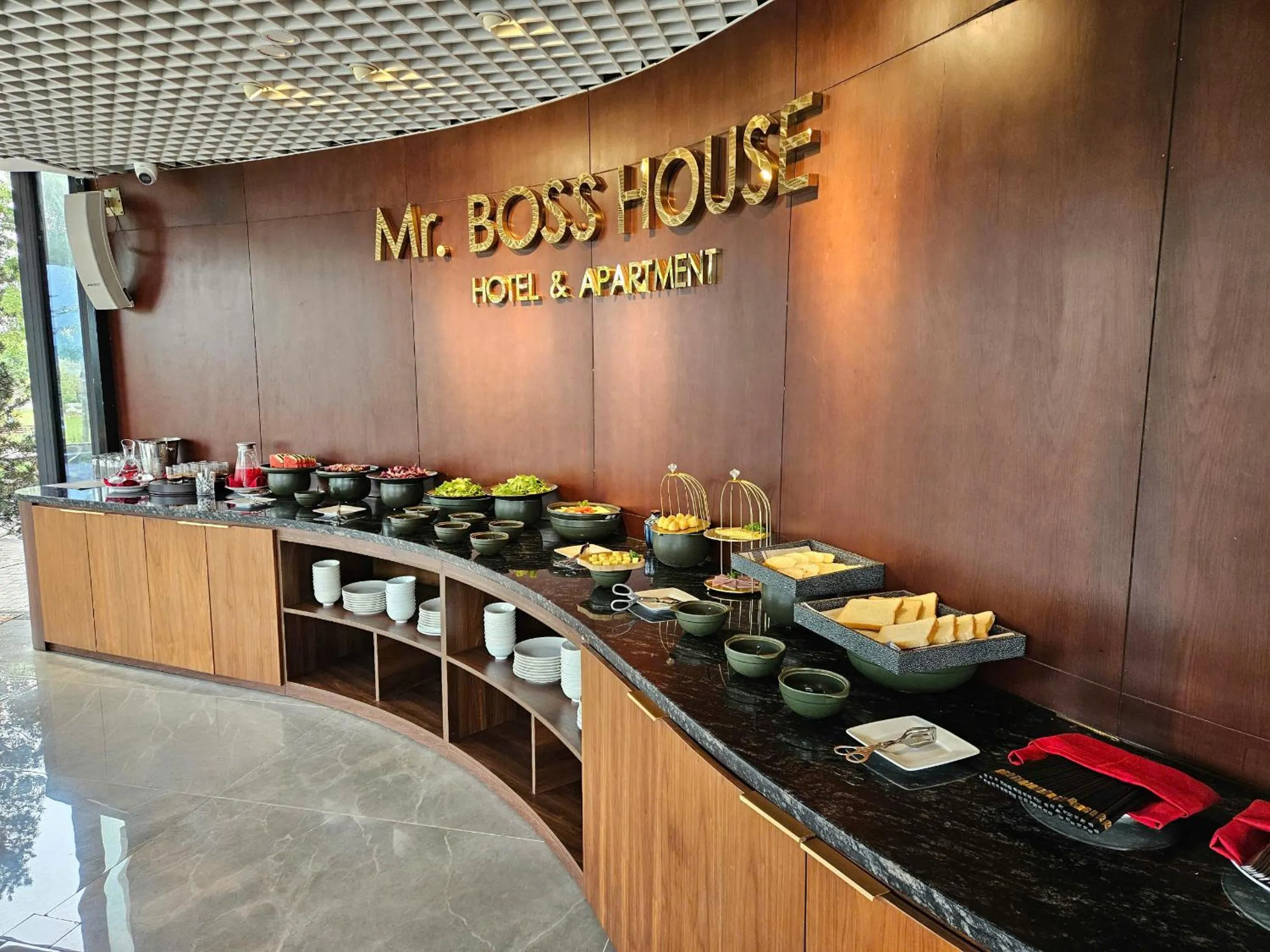 Buffet breakfast in Cami Riverside Resort Da Nang