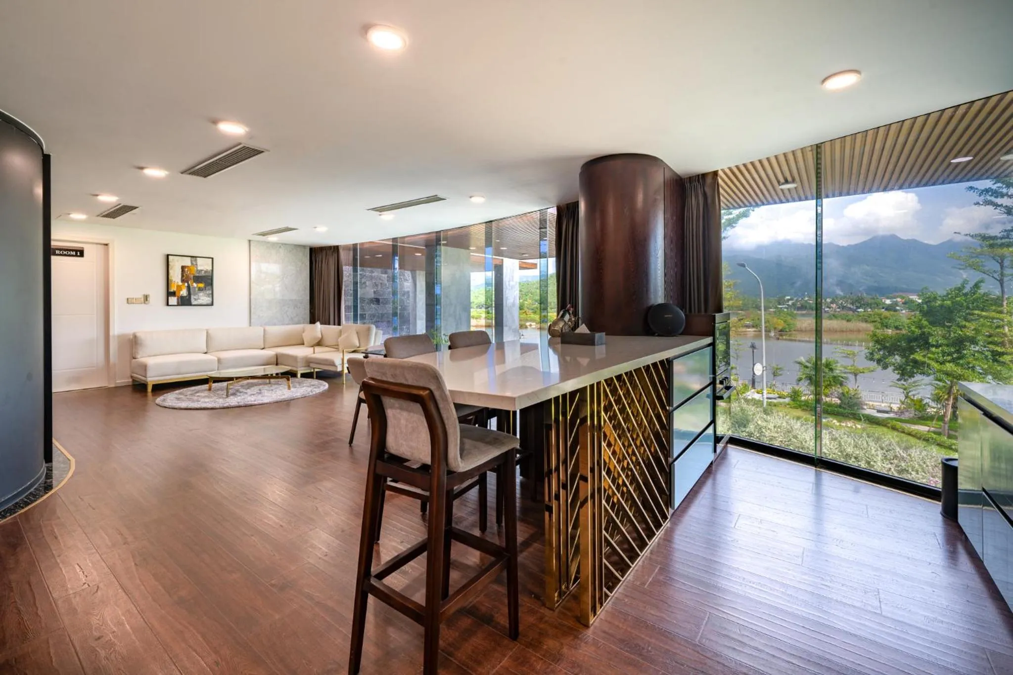 Living room in Cami Riverside Resort Da Nang