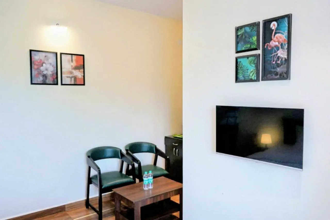 Seating area in Coastal Pearl Home Stay, Private Rooms & Villas Murudeshwar