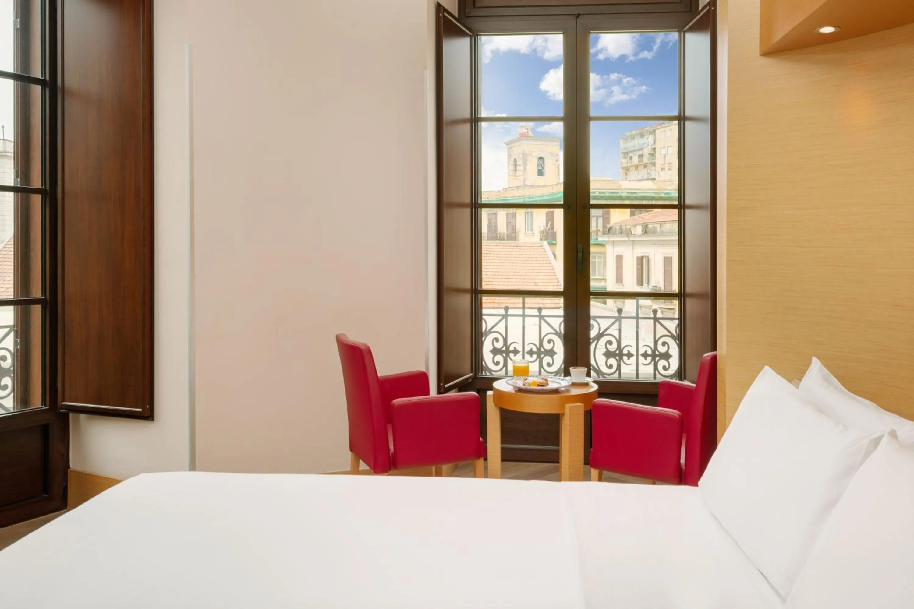 Bed in UNA Hotels Napoli