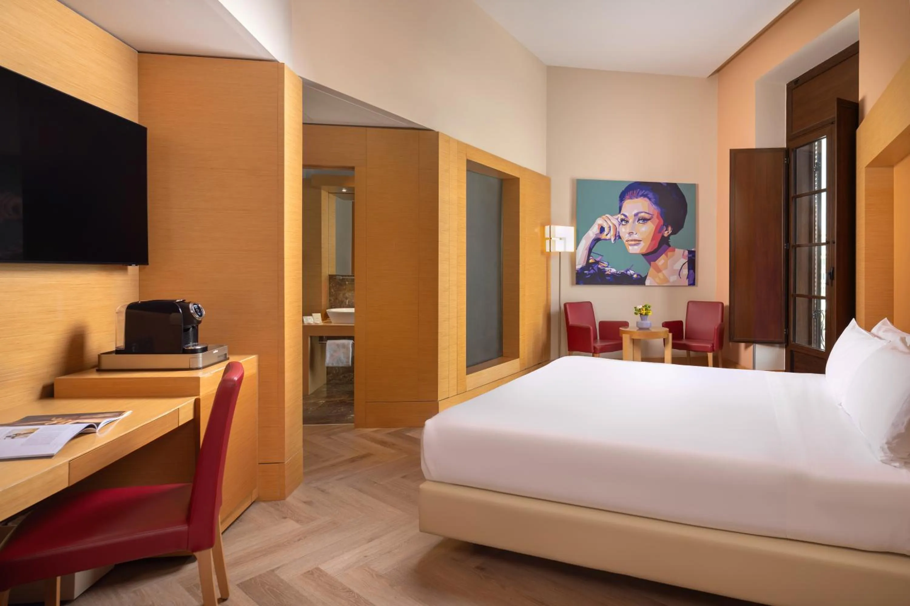 Photo of the whole room, Bed in UNA Hotels Napoli