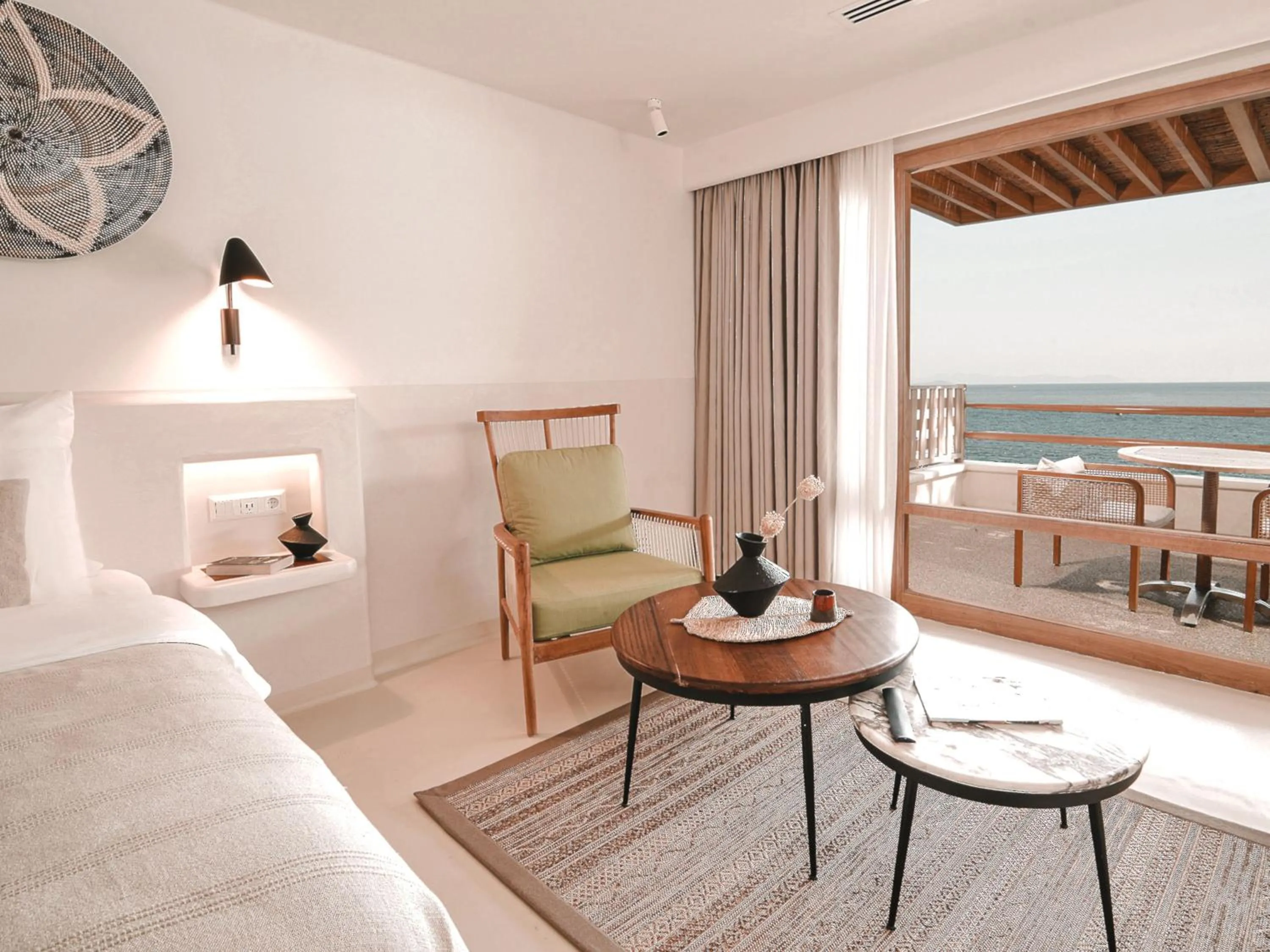 Sea view in Perios Beach House - Adults Only