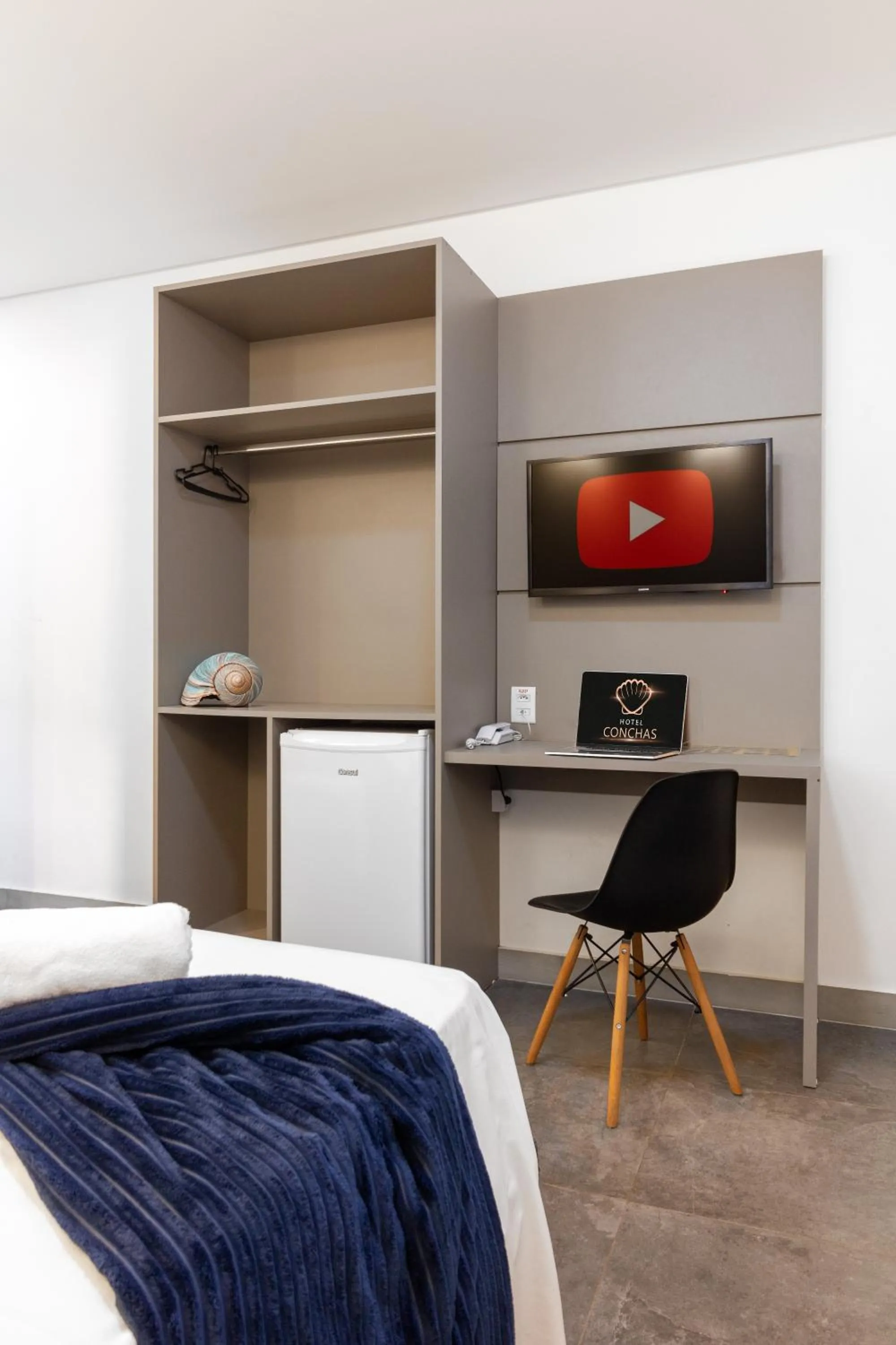 Bed in Hotel Conchas