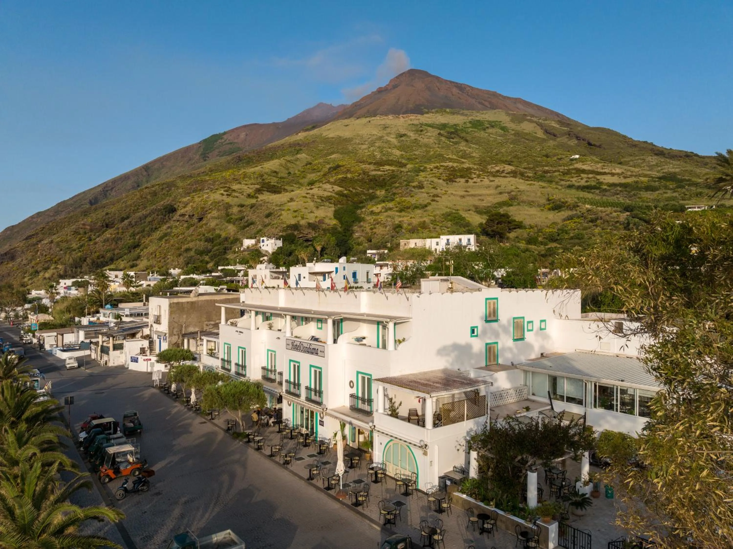 Property building in Hotel Ossidiana Stromboli Center