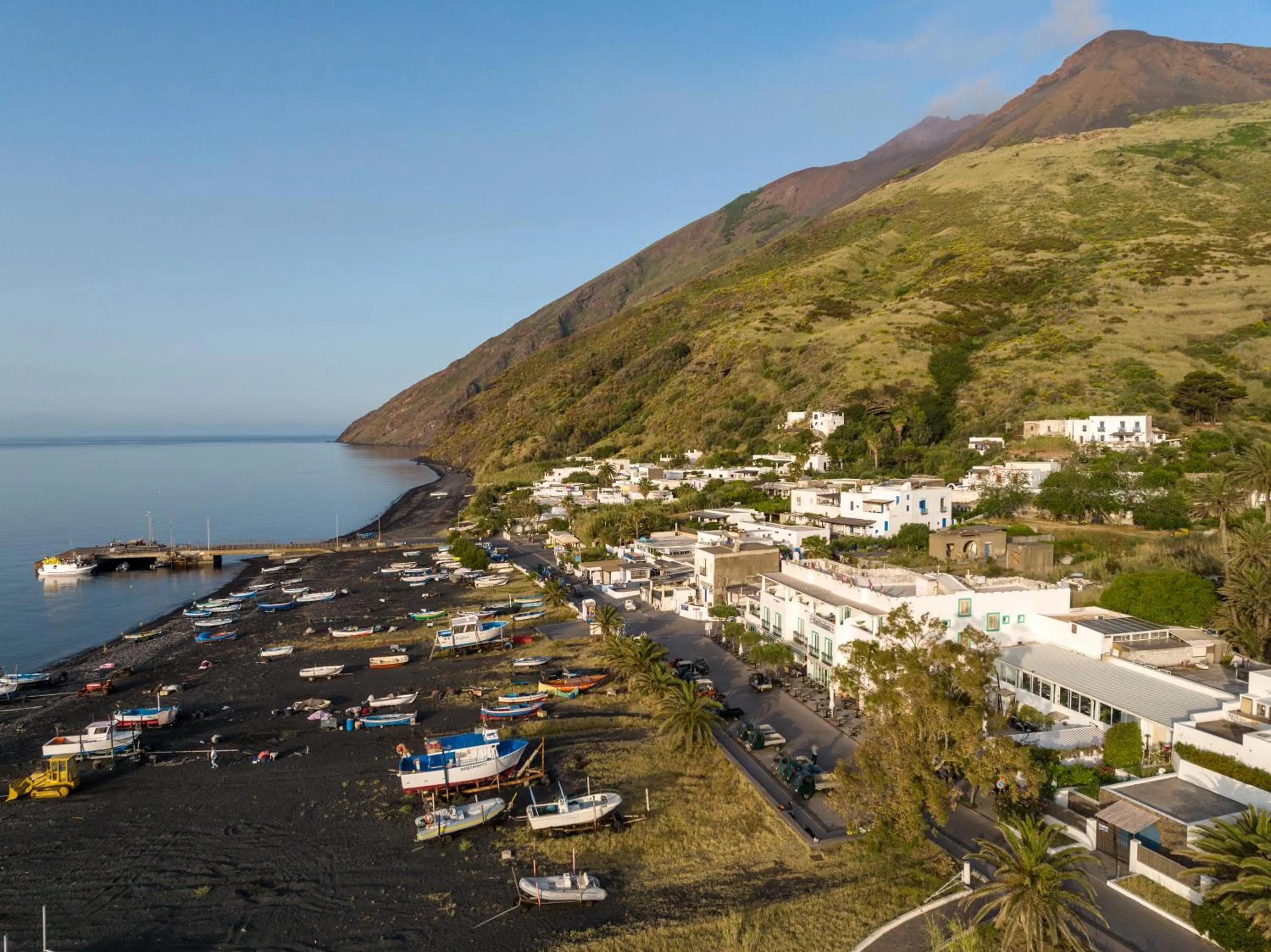 Property building in Hotel Ossidiana Stromboli Center