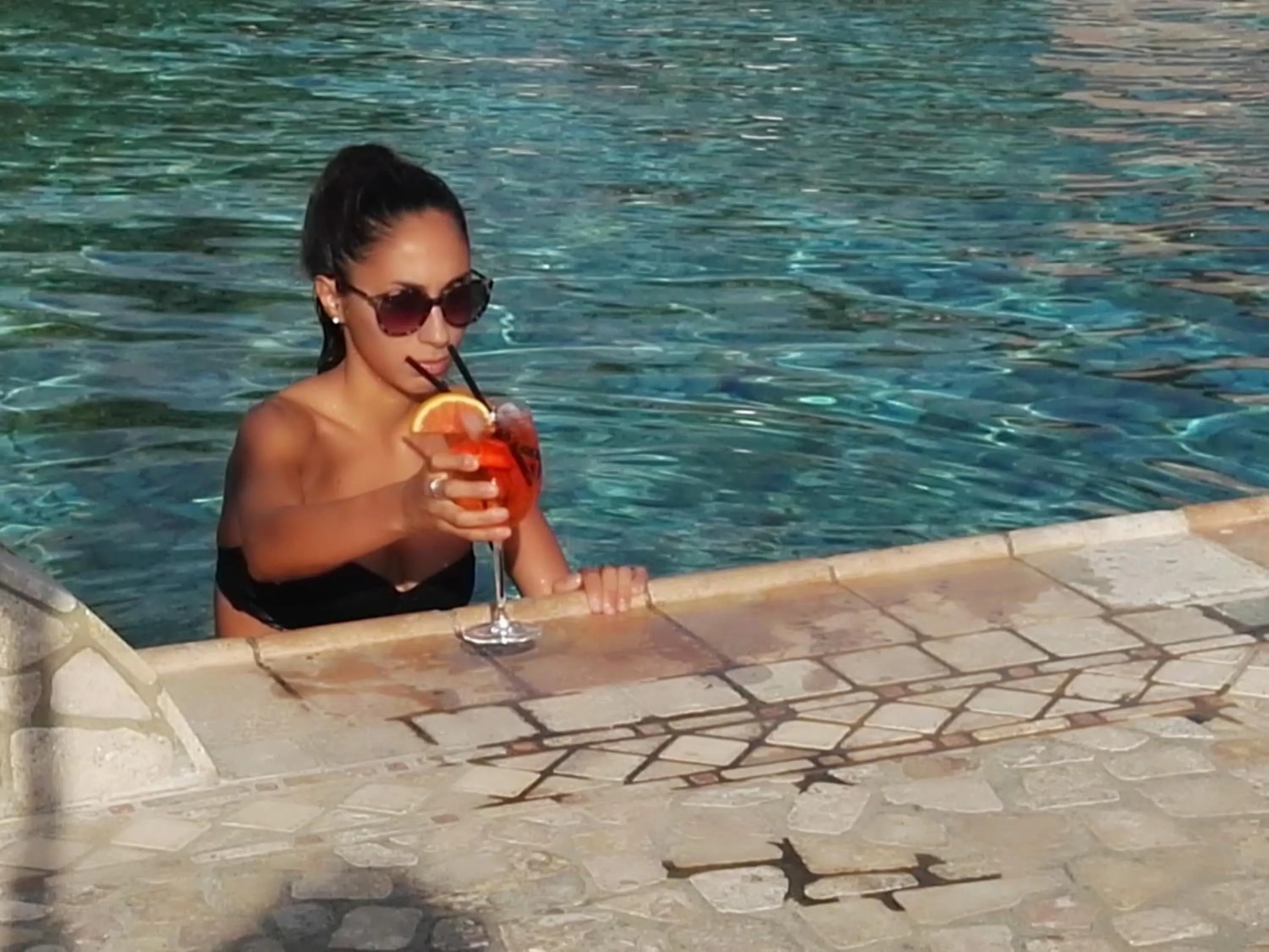 Bird's eye view in Hotel Eros