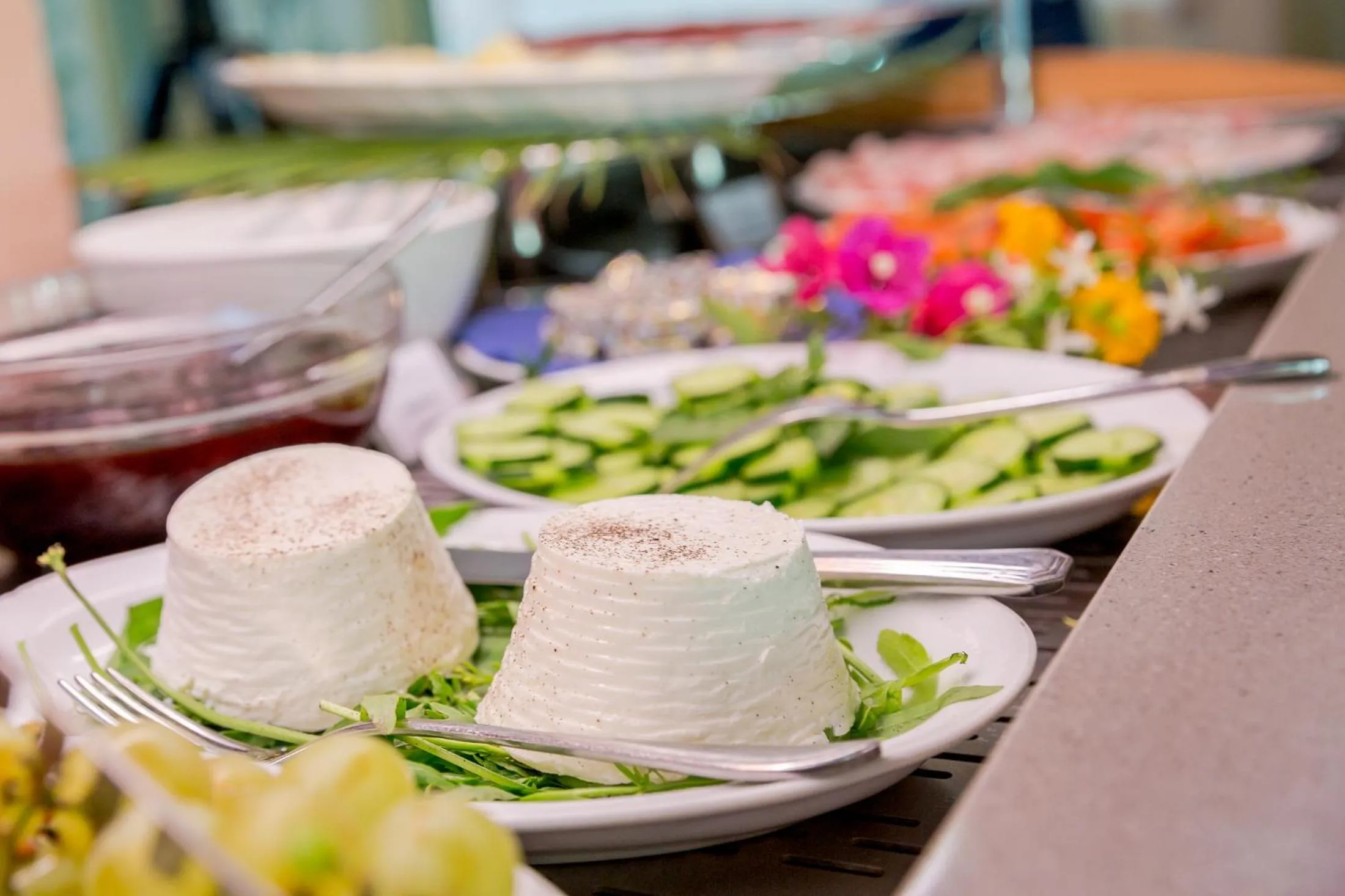 Food close-up in Hotel Eros