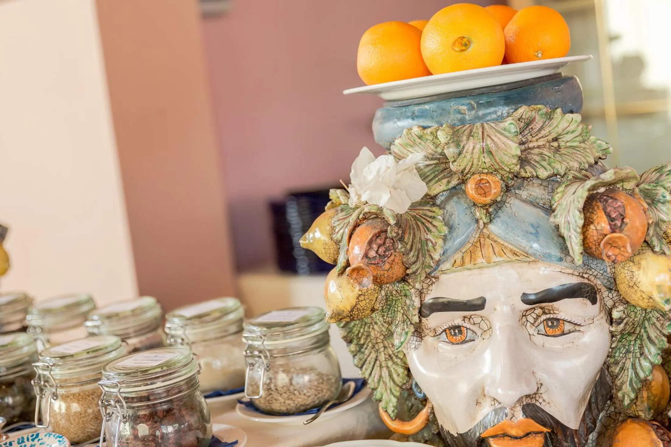 Breakfast in Hotel Eros