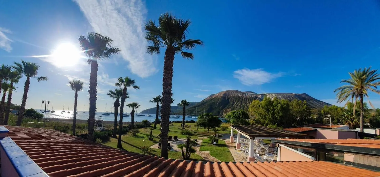 Bird's eye view in Hotel Eros