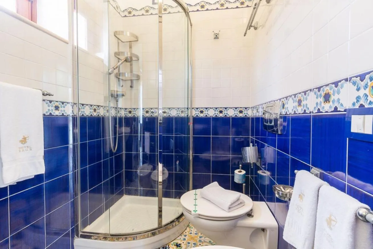 Shower in Hotel Eros