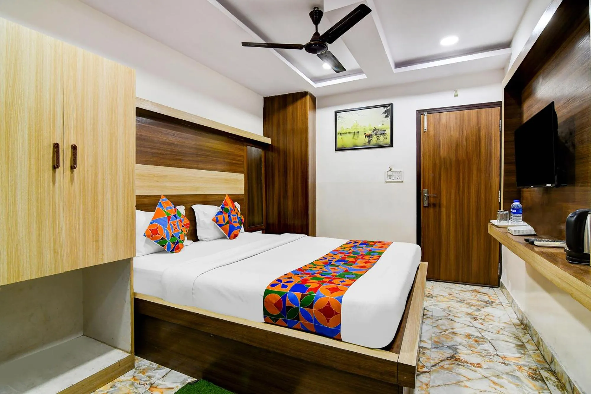 Bedroom, Bed in FabHotel Best Buy