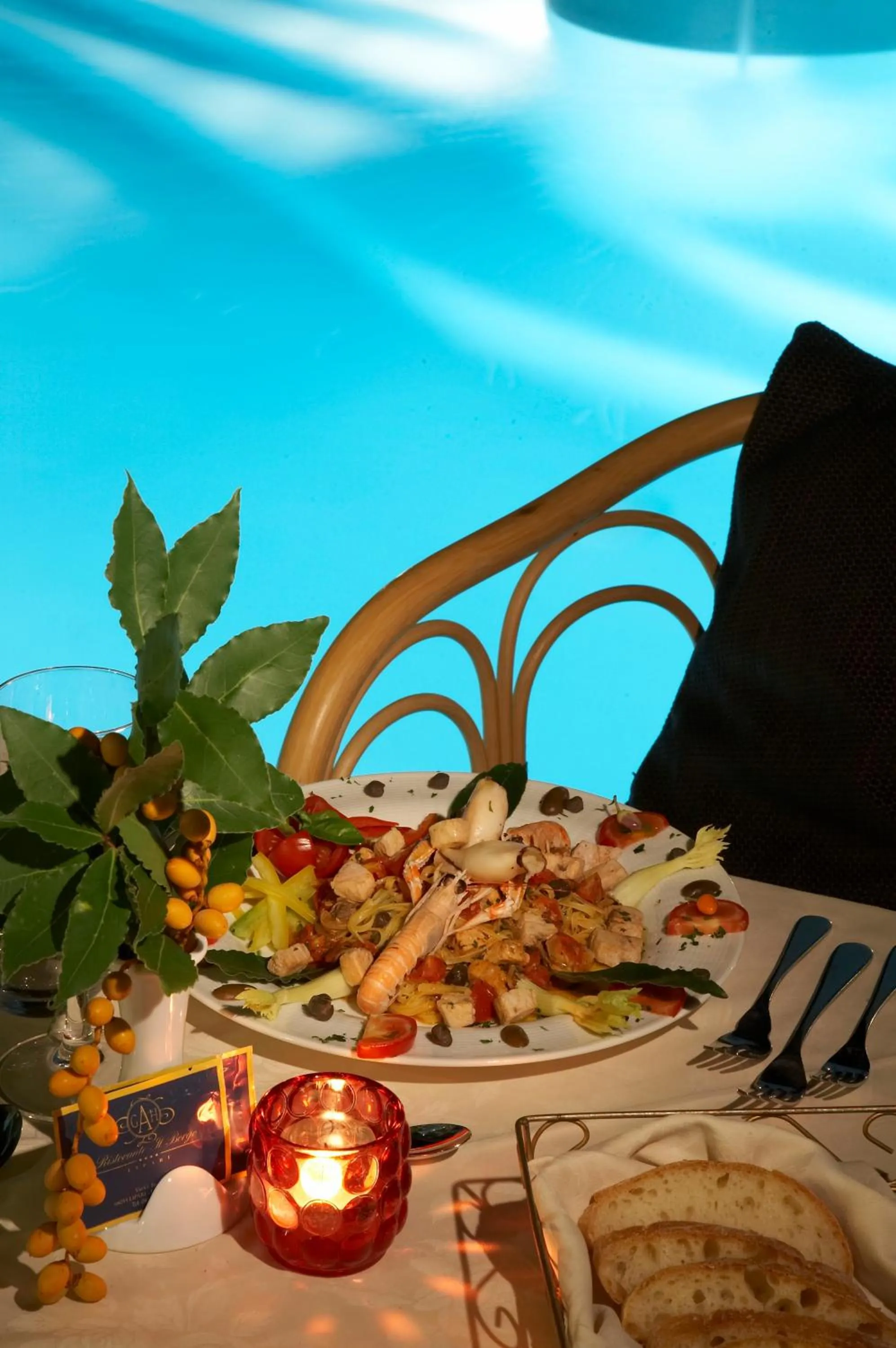 Restaurant/places to eat in Arciduca Grand Hotel