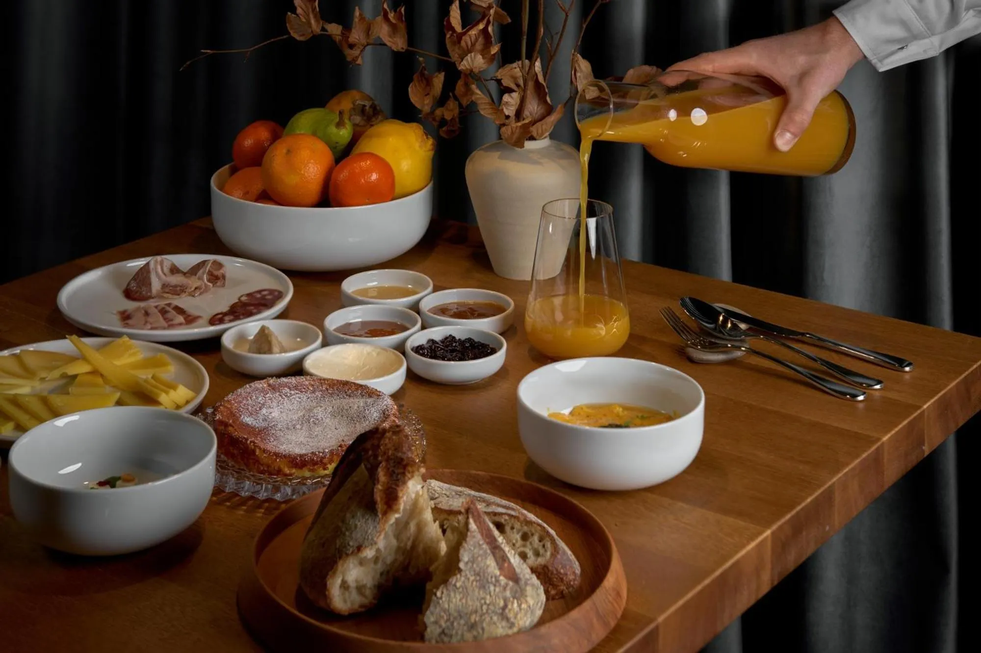 Breakfast in Milka Boutique Hotel