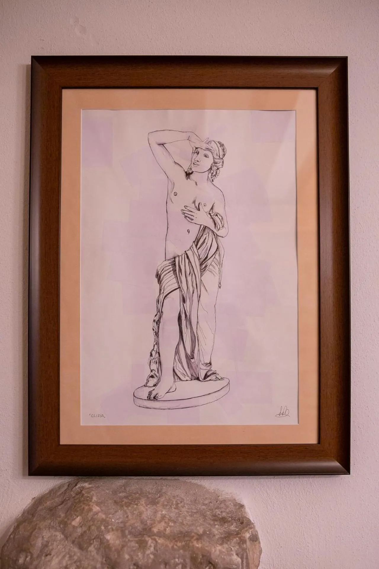 Decorative detail in Castrum Wine Relais - Albergo Diffuso