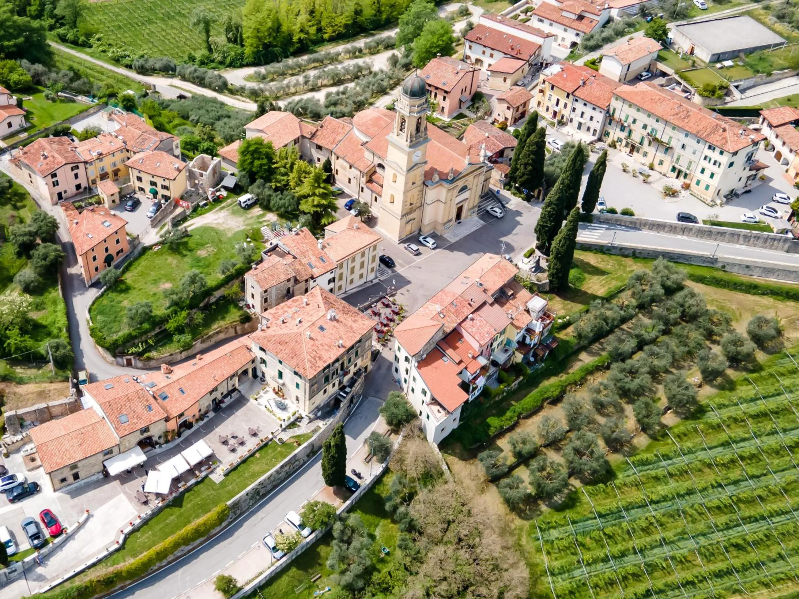 Bird's eye view in Castrum Wine Relais - Albergo Diffuso
