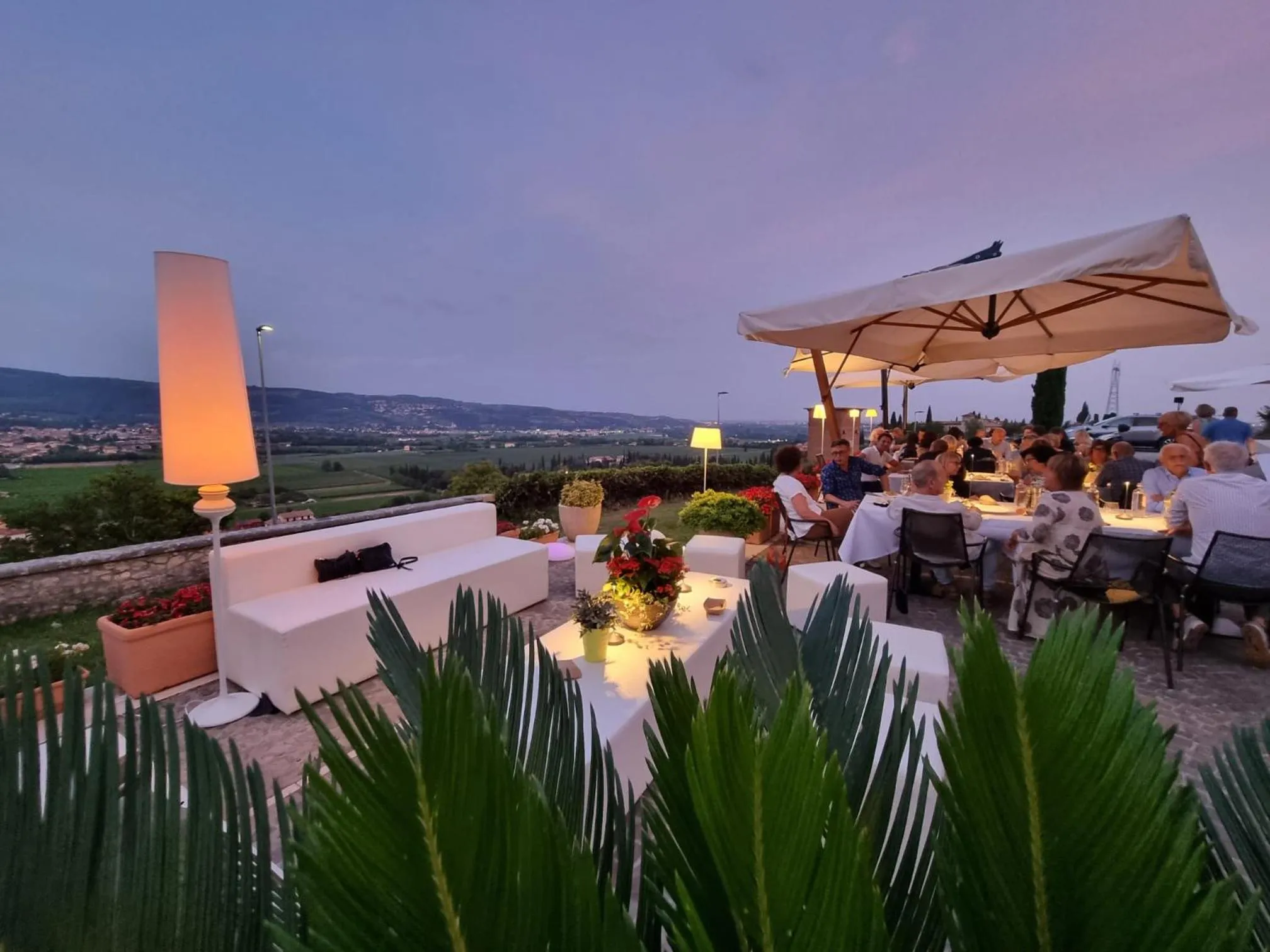 Patio in Castrum Wine Relais - Albergo Diffuso