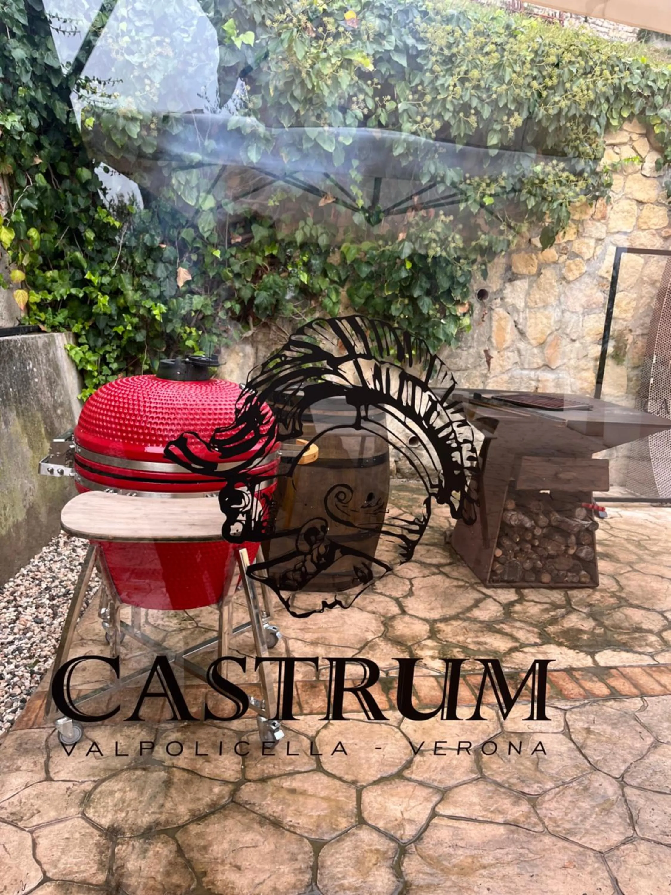 BBQ facilities in Castrum Wine Relais - Albergo Diffuso
