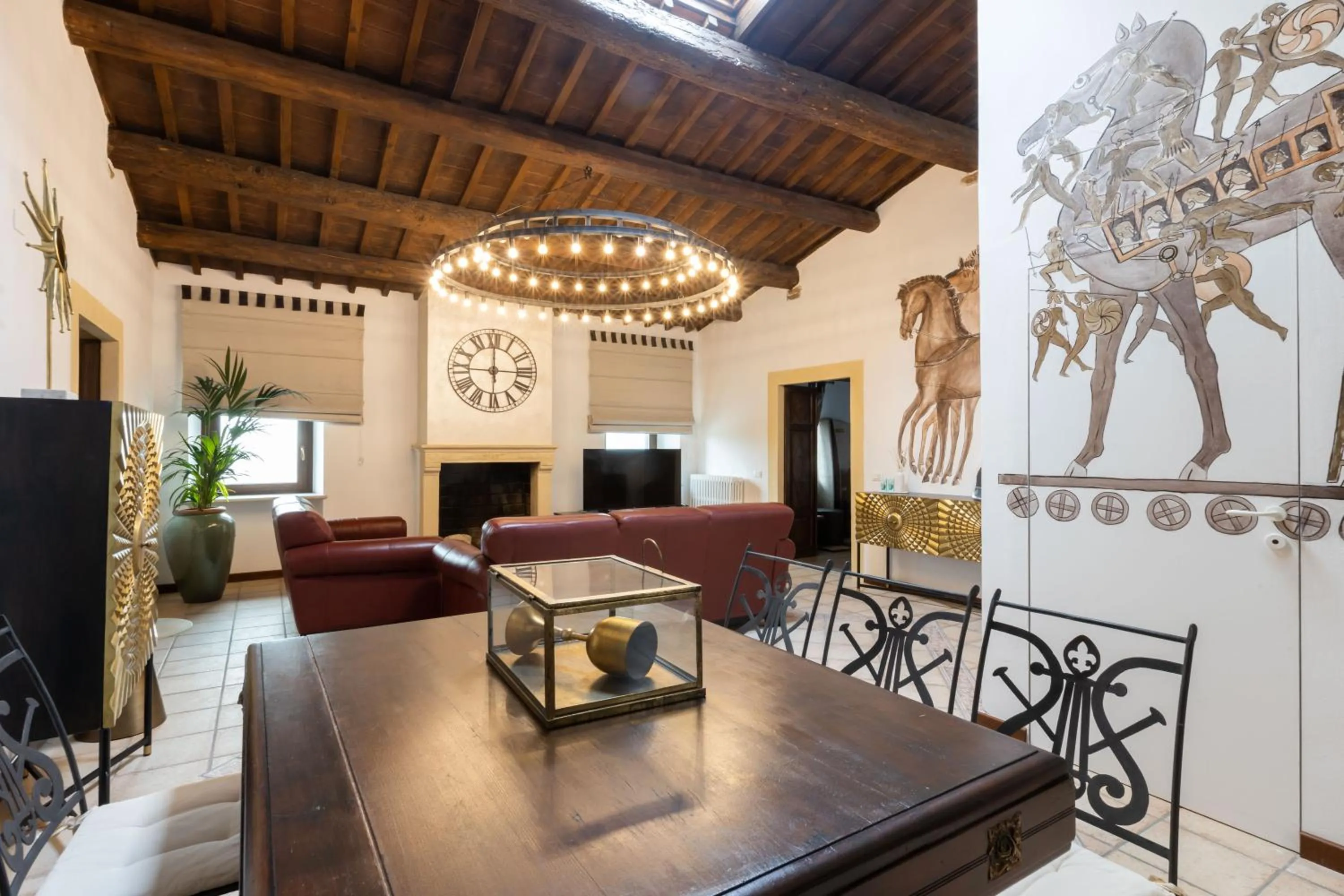 Living room in Castrum Wine Relais - Albergo Diffuso