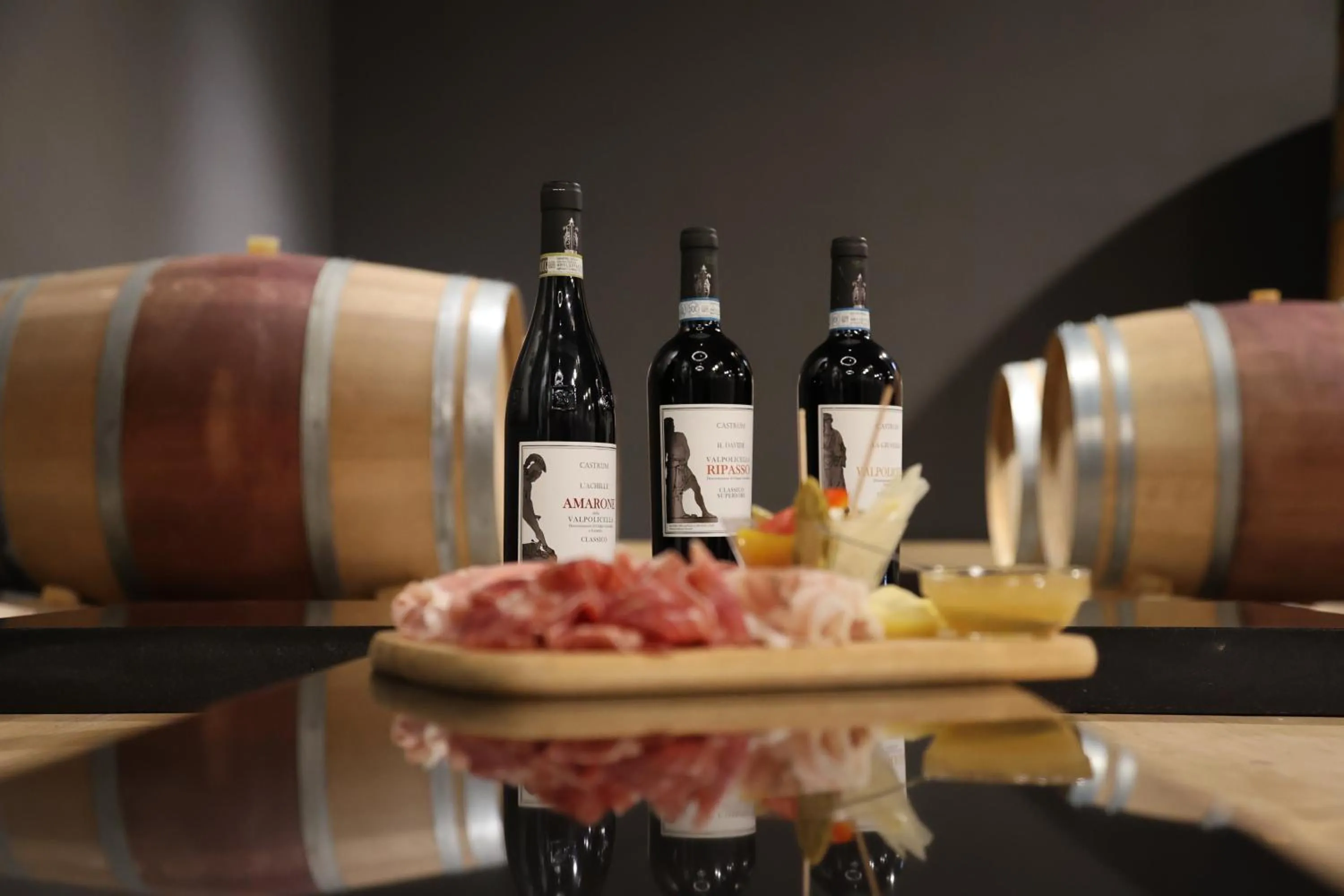 Food and drinks in Castrum Wine Relais - Albergo Diffuso