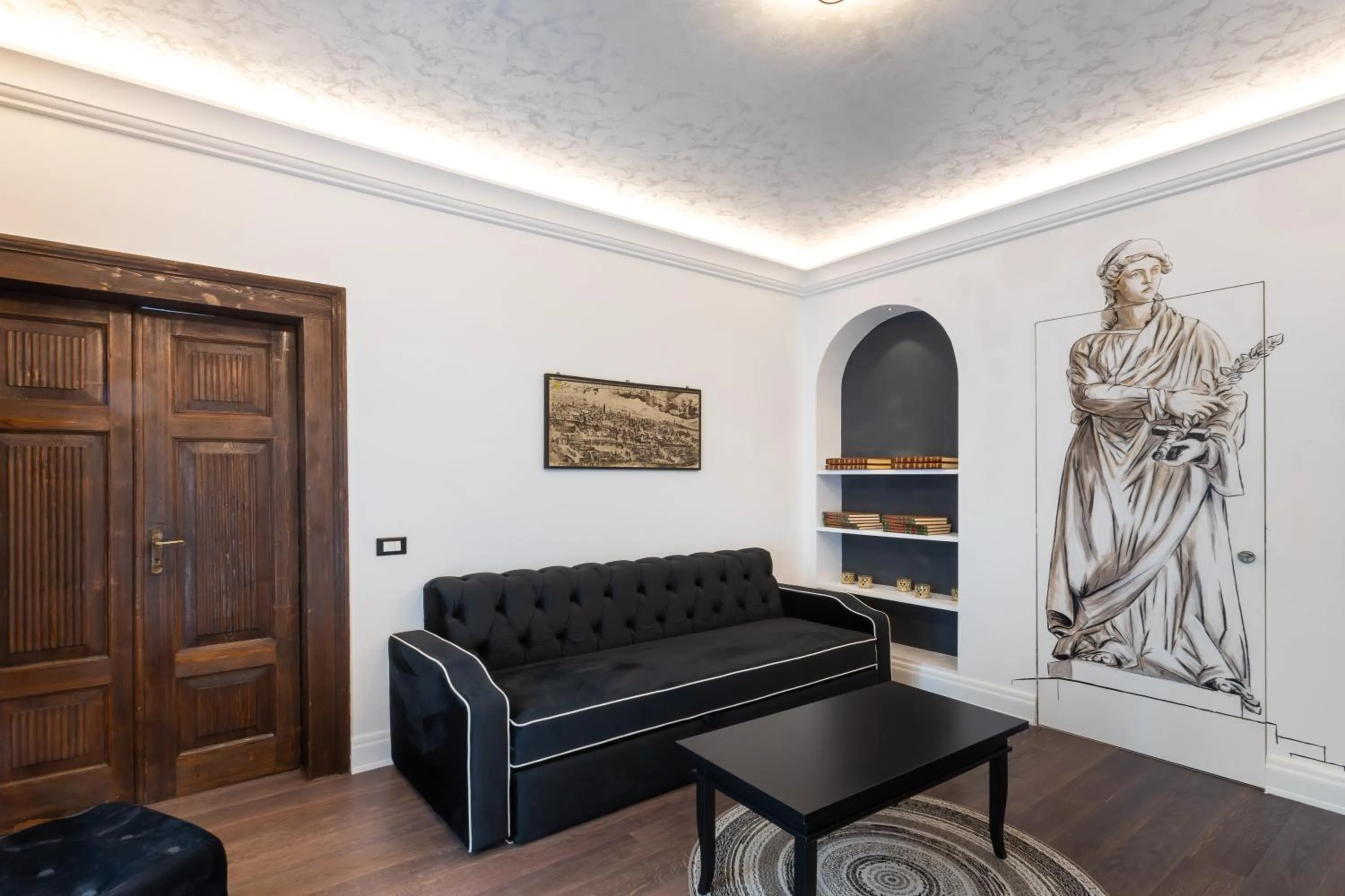 Living room in Castrum Wine Relais - Albergo Diffuso