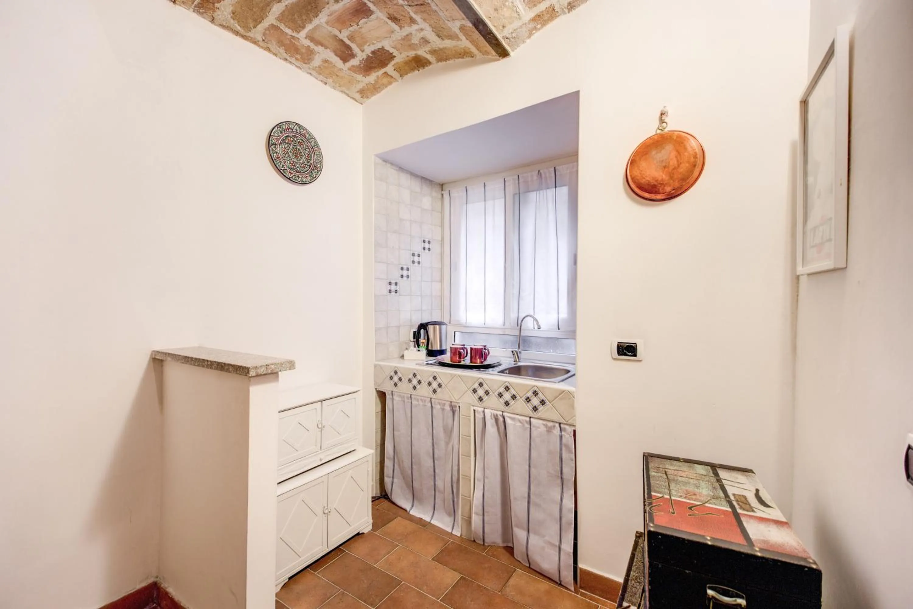 Kitchen or kitchenette in Hotel Gea Di Vulcano