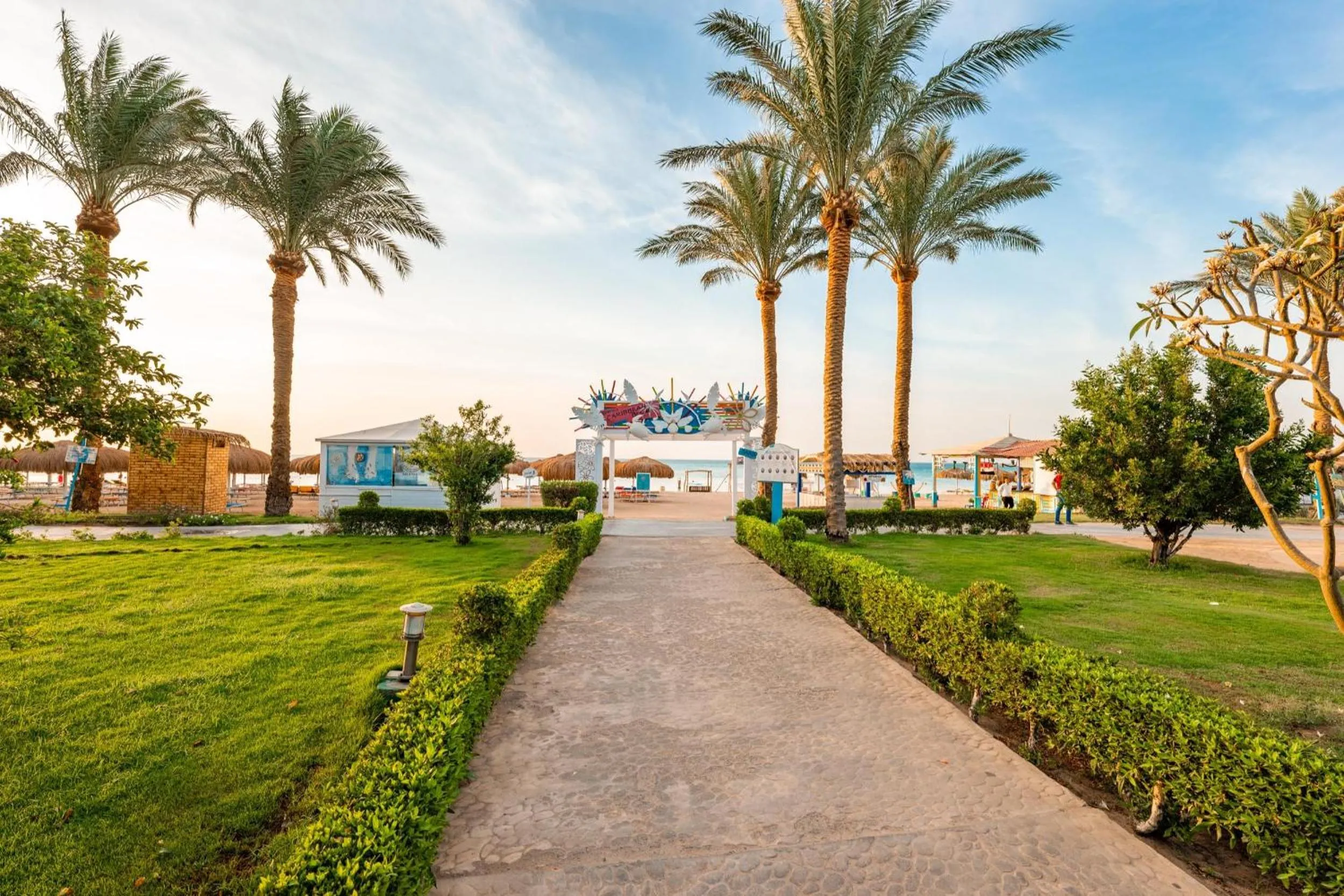 Garden in Sentido Caribbean World Soma Bay