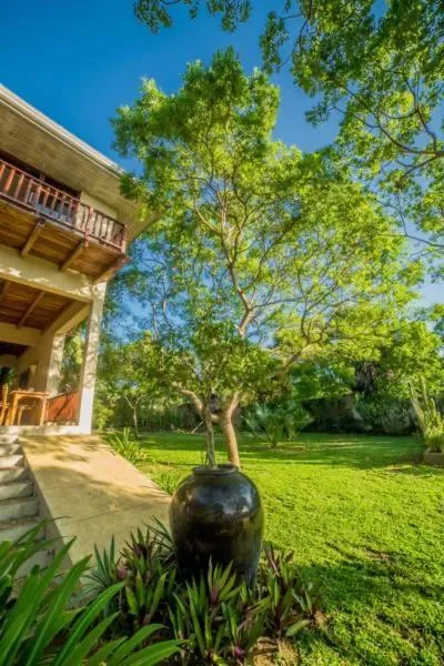 Patio in NIKARA Luxury Beach House