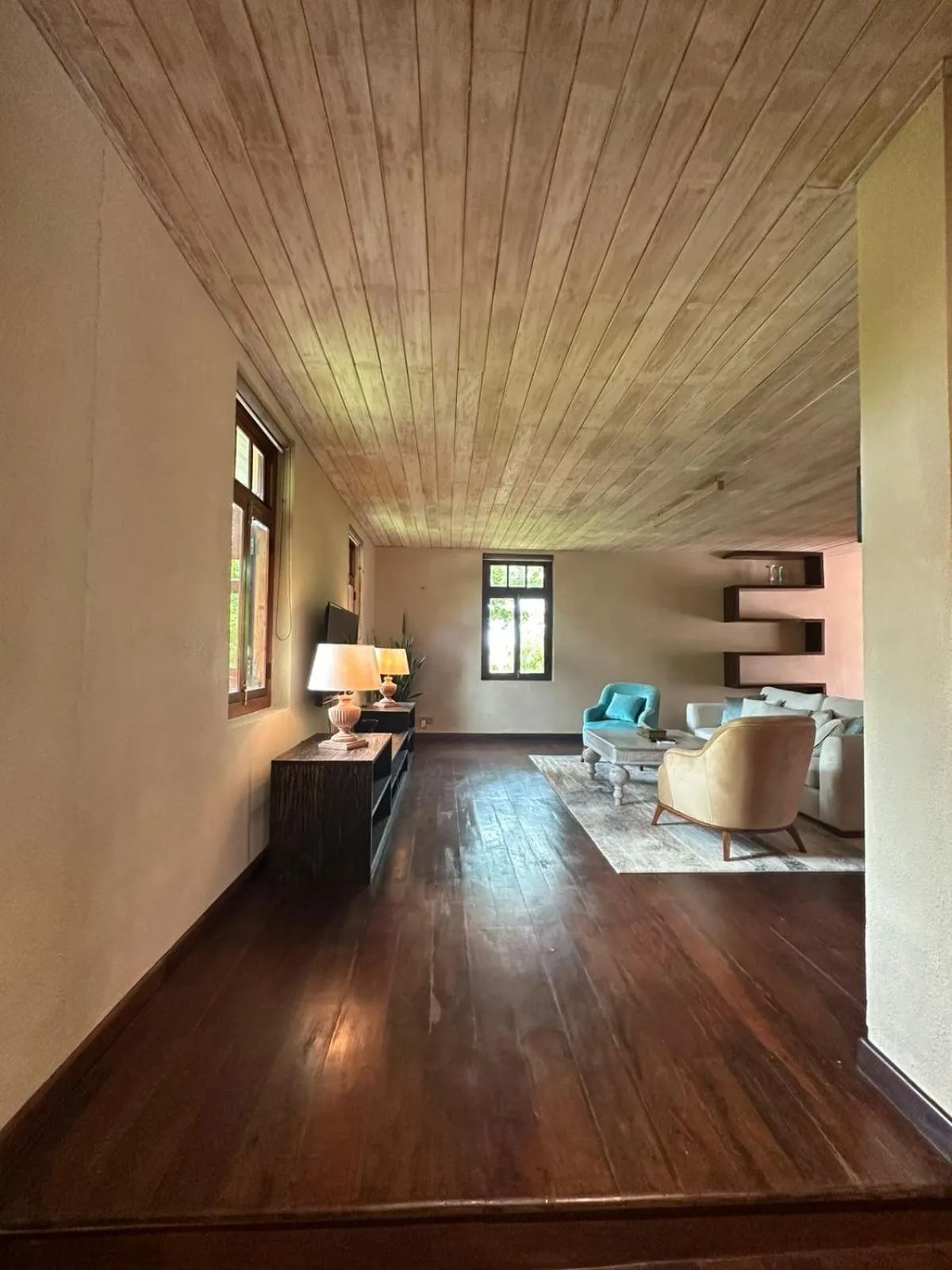 Seating area in NIKARA Luxury Beach House