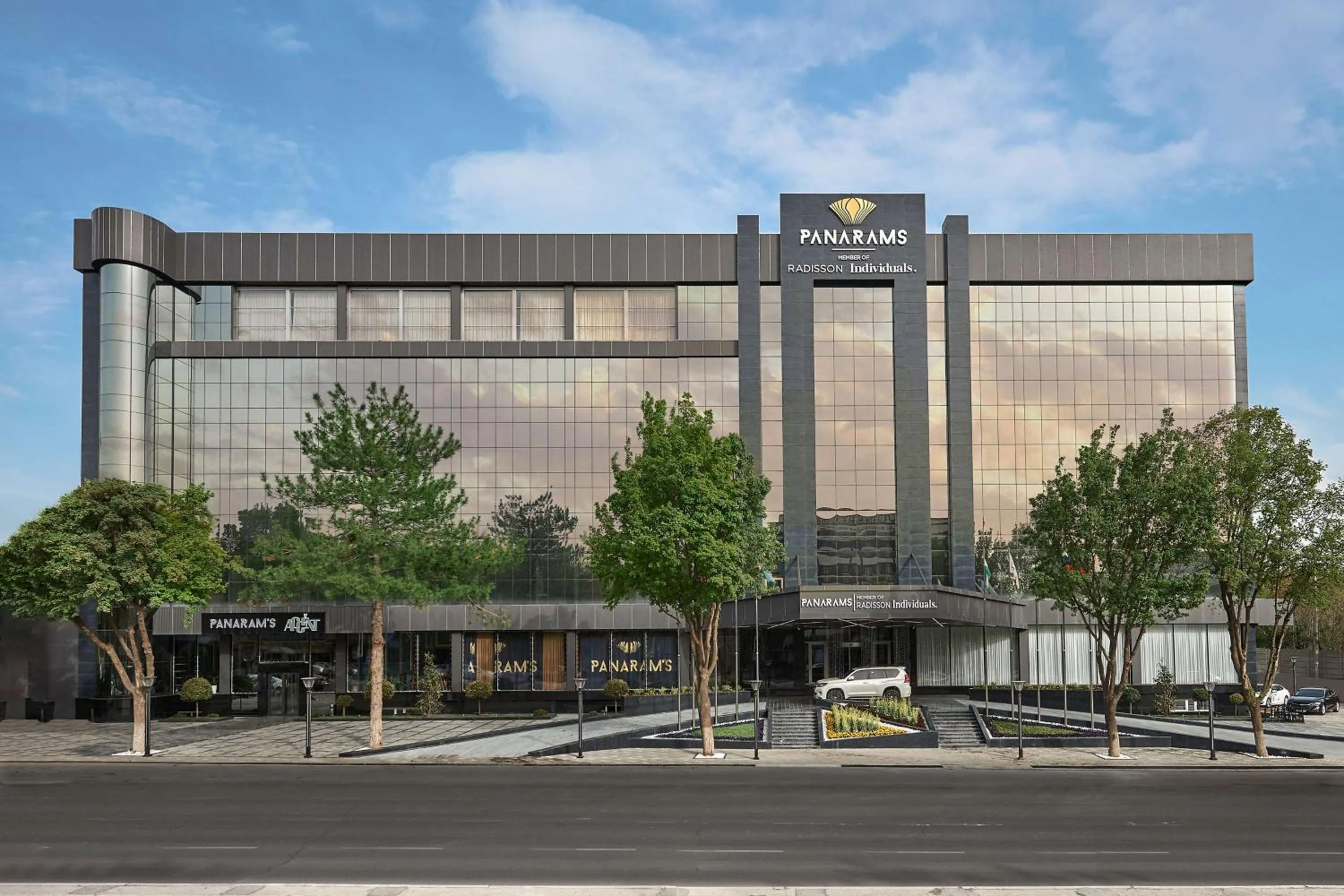 Property building in Panarams Tashkent Hotel, a member of Radisson Individuals