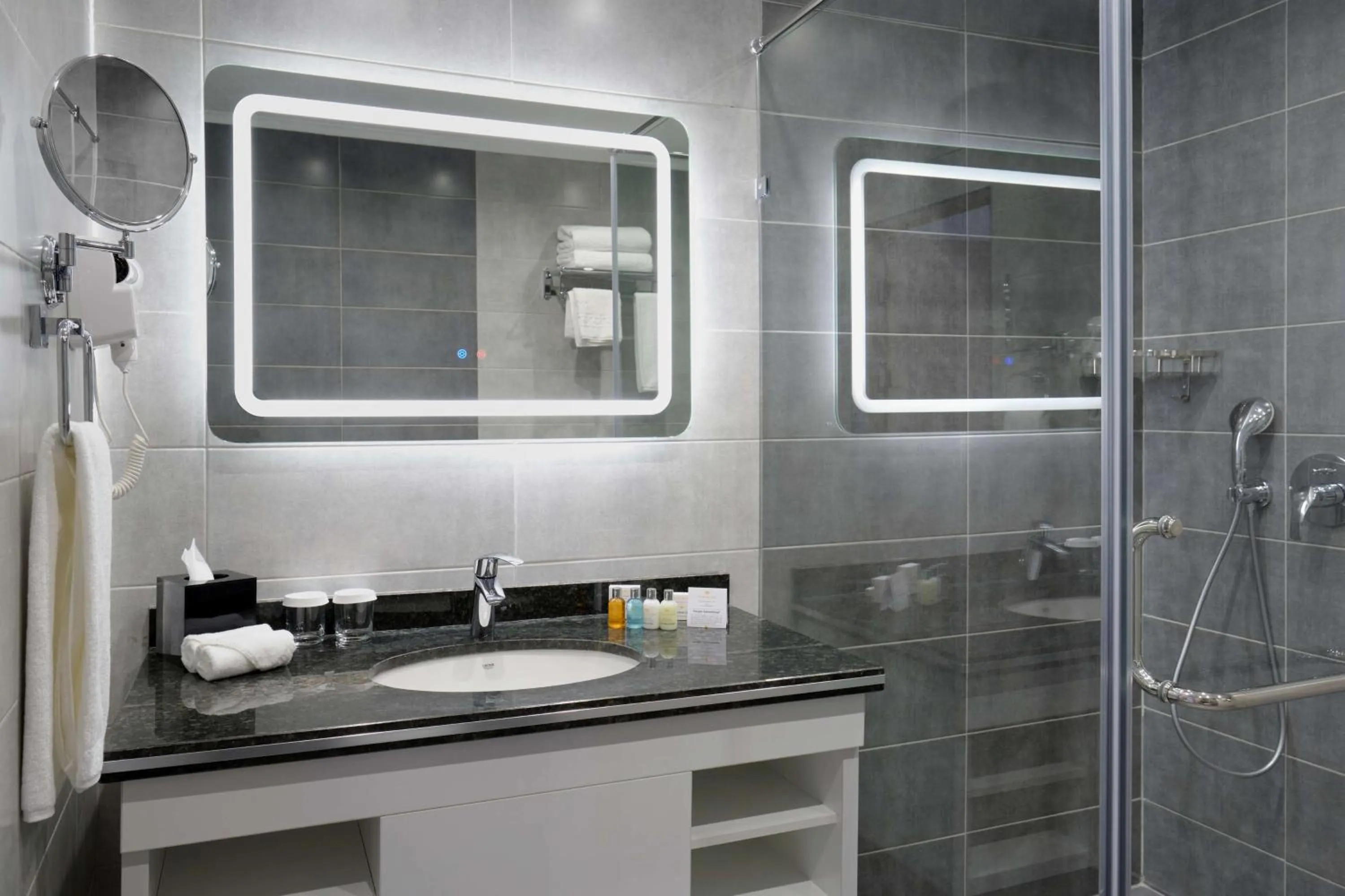 Bathroom in Panarams Tashkent Hotel, a member of Radisson Individuals