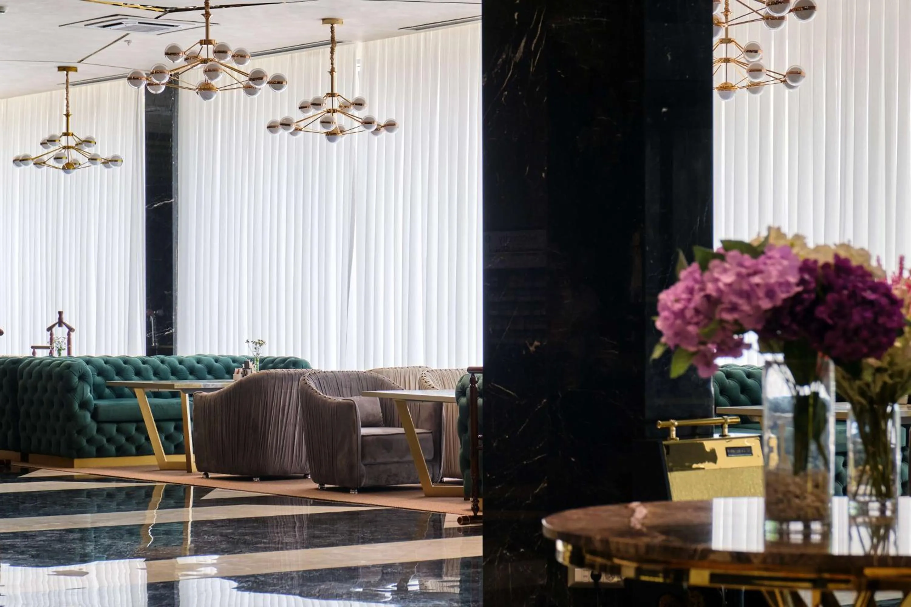 Lobby or reception in Panarams Tashkent Hotel, a member of Radisson Individuals