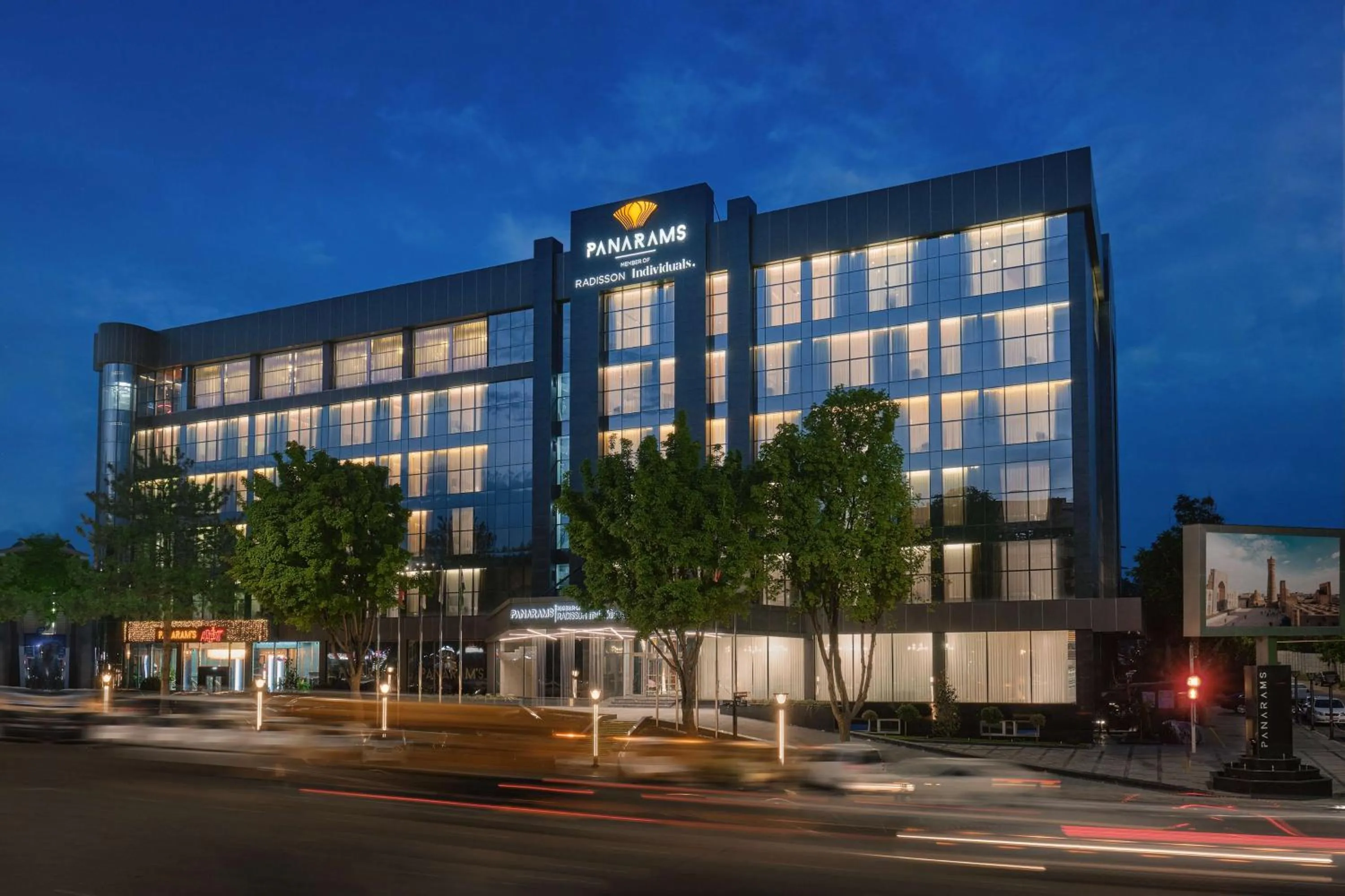 Property building in Panarams Tashkent Hotel, a member of Radisson Individuals