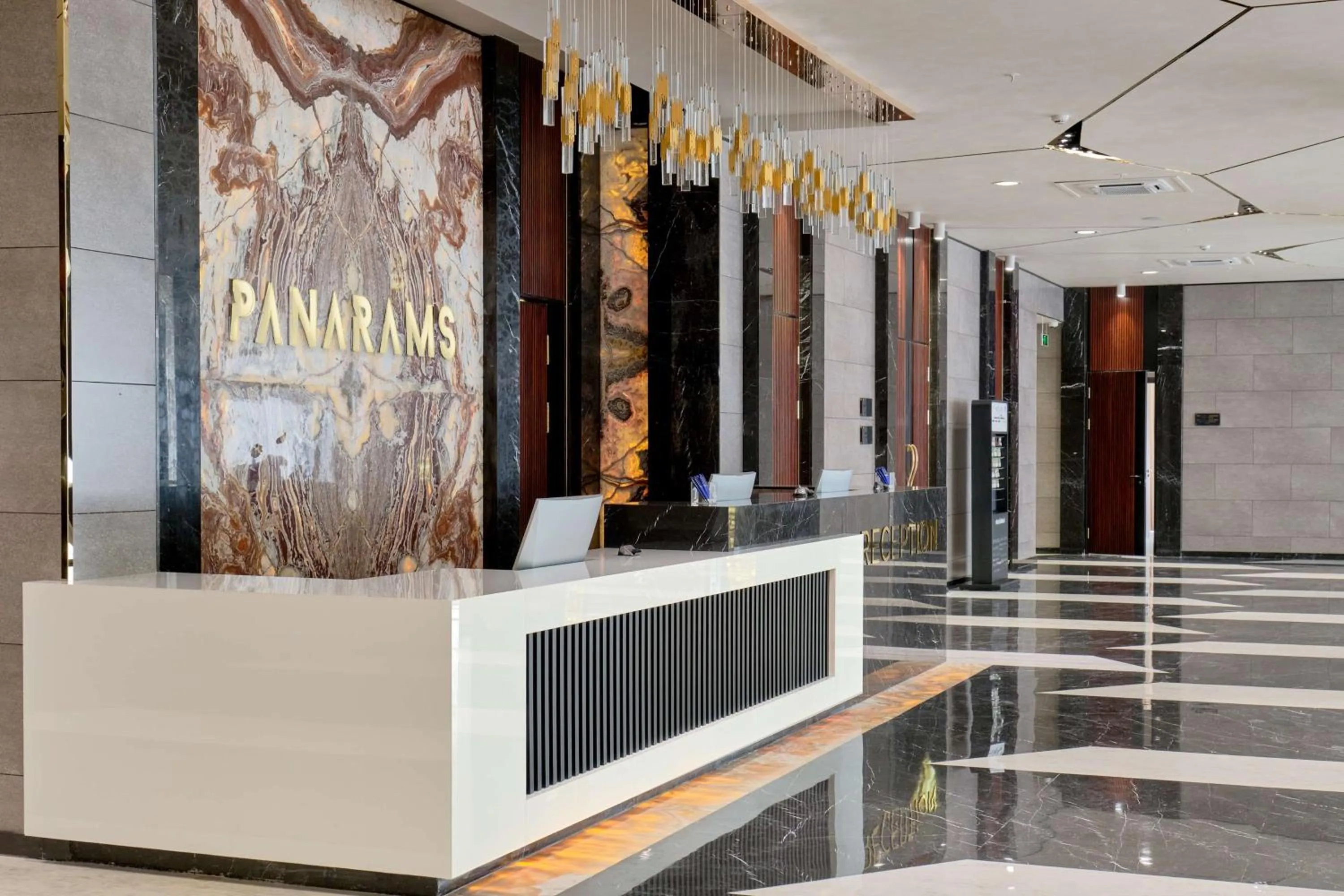 Lobby or reception in Panarams Tashkent Hotel, a member of Radisson Individuals