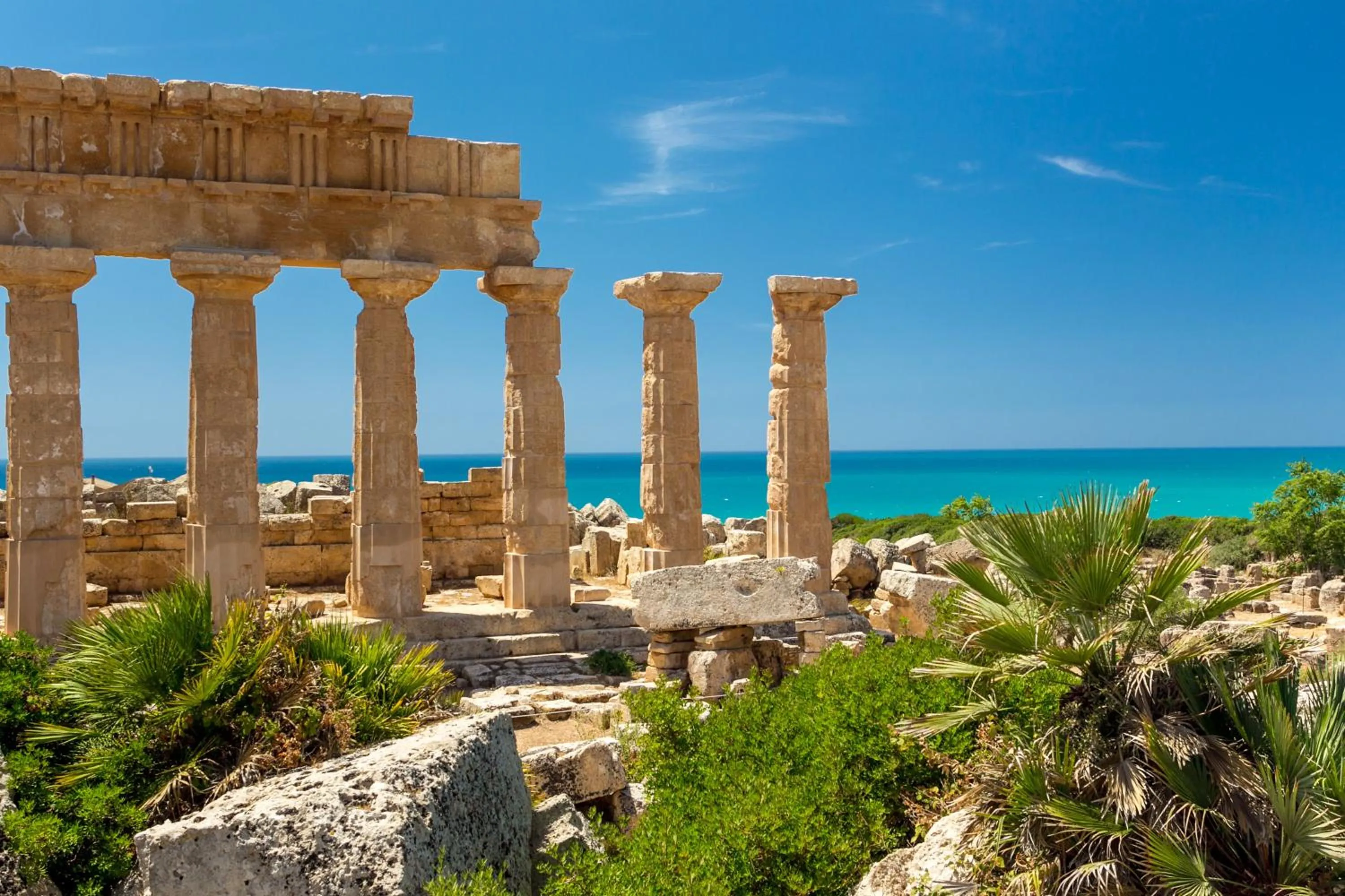 Natural landscape in Almar Giardino di Costanza Mazara del Vallo
