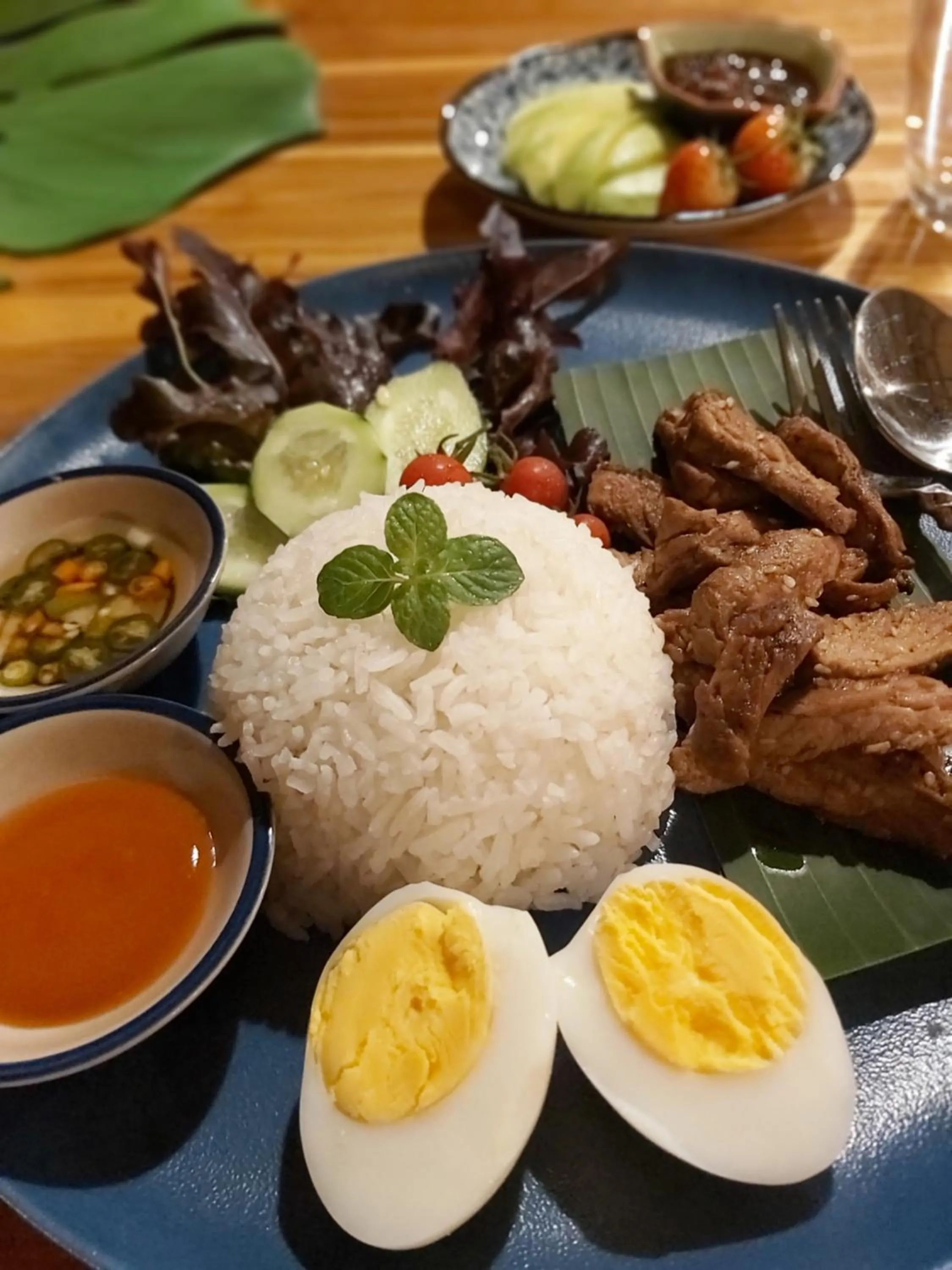 Food close-up in มนมณี Monmanee Restaurant & Lodge