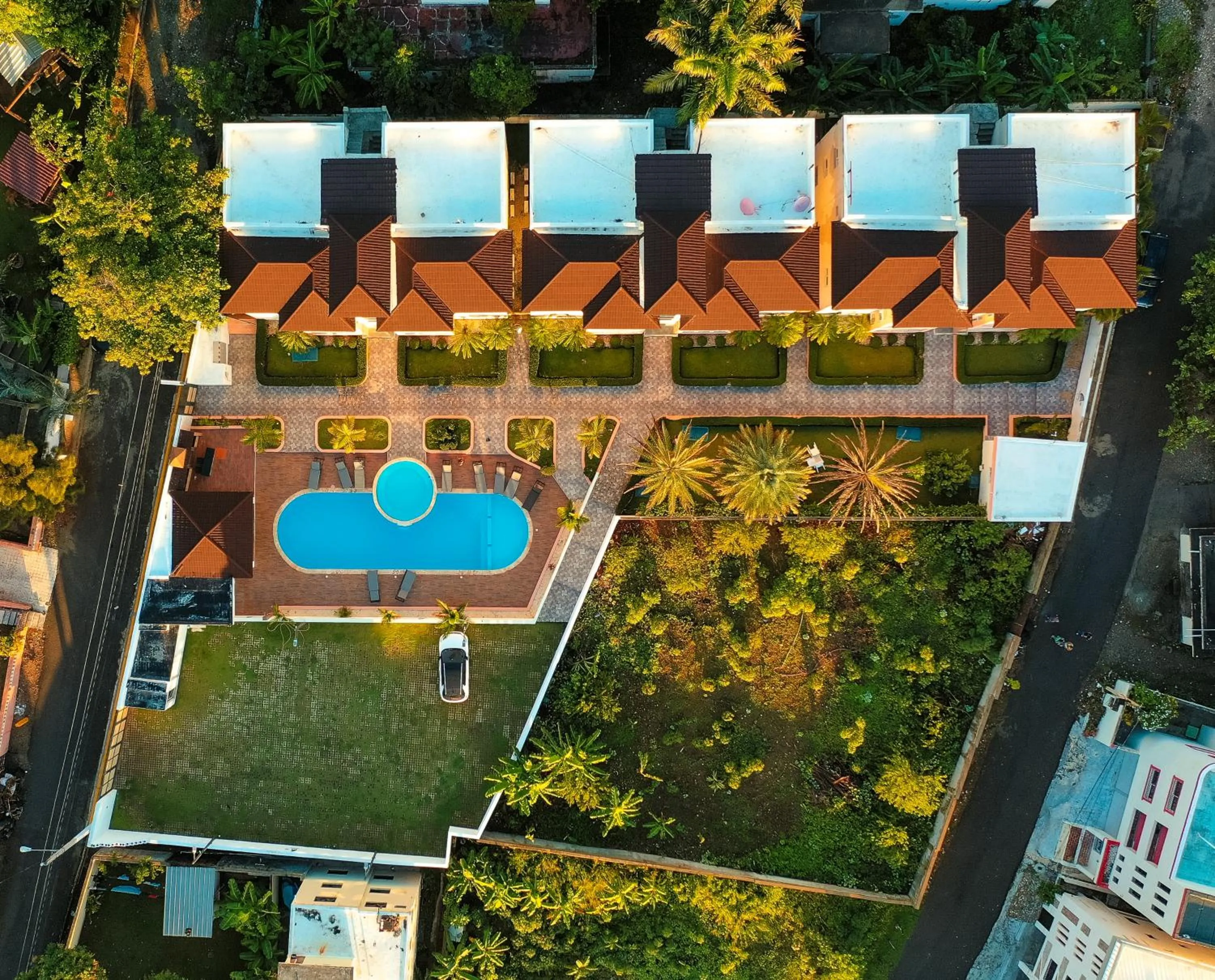 Property building in Ria Hotel