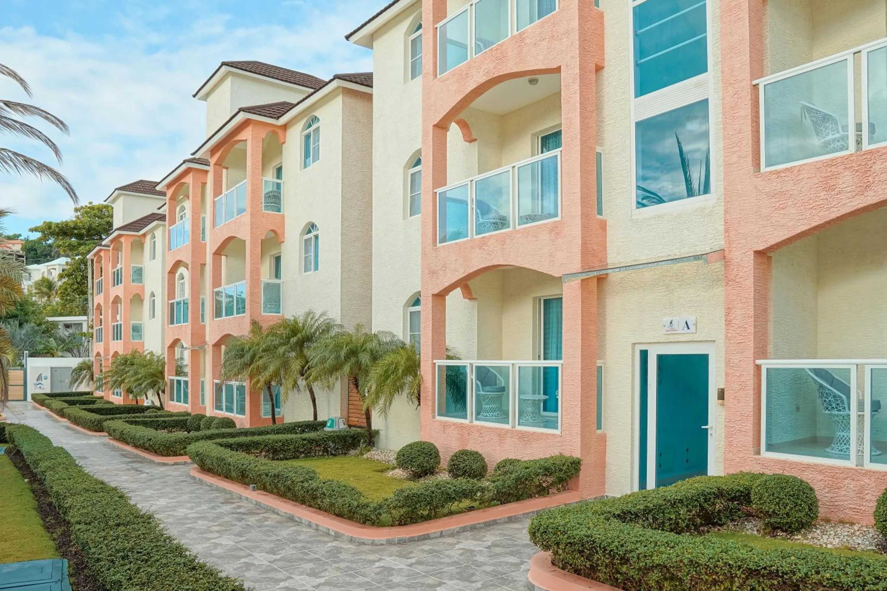 Property building in Ria Hotel