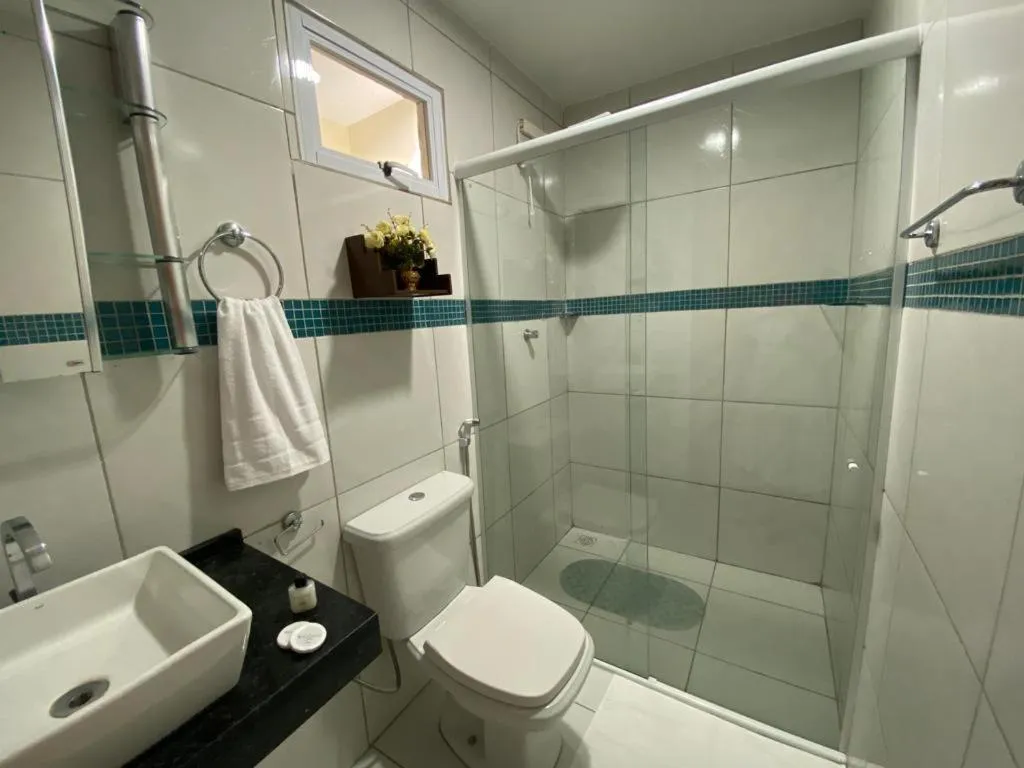 Bathroom in Bertolini Hotel