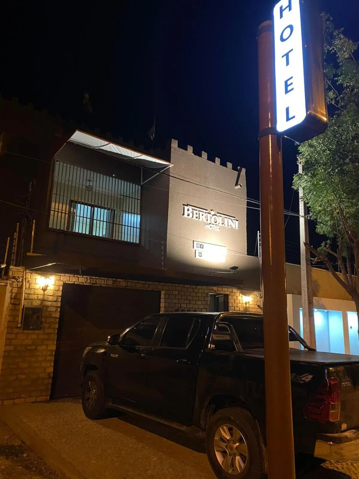 Property building in Bertolini Hotel