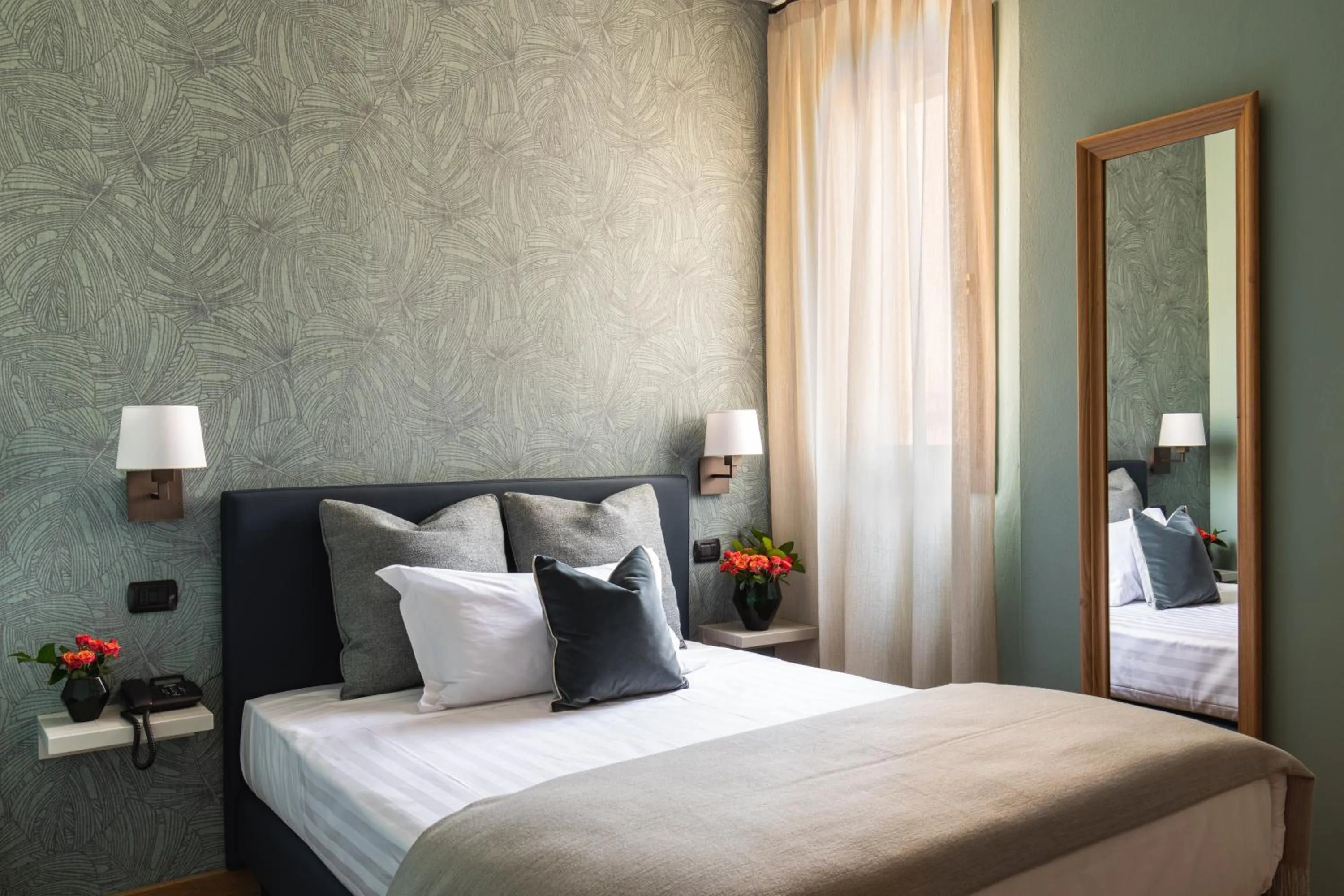 Bedroom, Bed in Hotel Porta San Mamolo