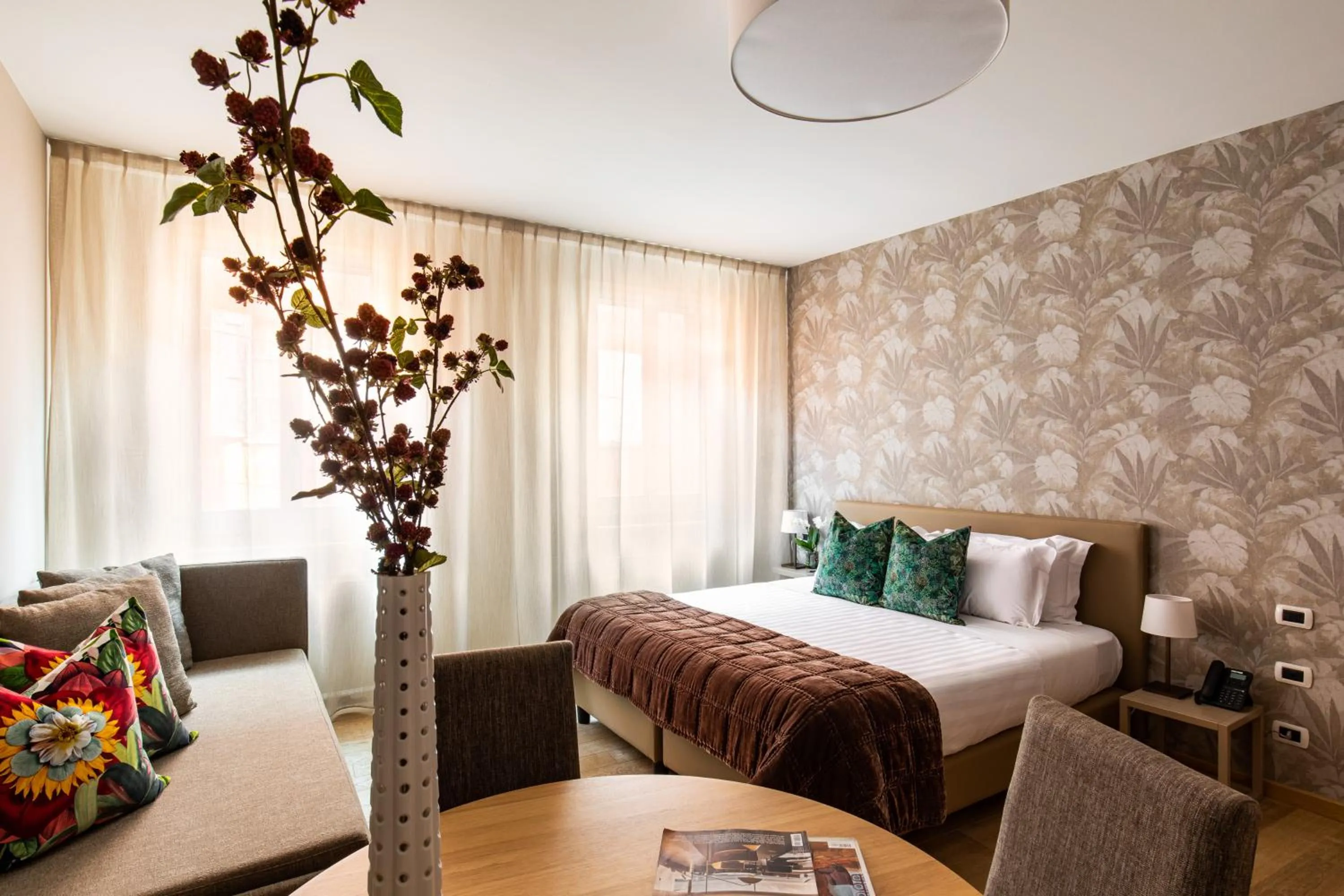 Photo of the whole room, Bed in Hotel Porta San Mamolo